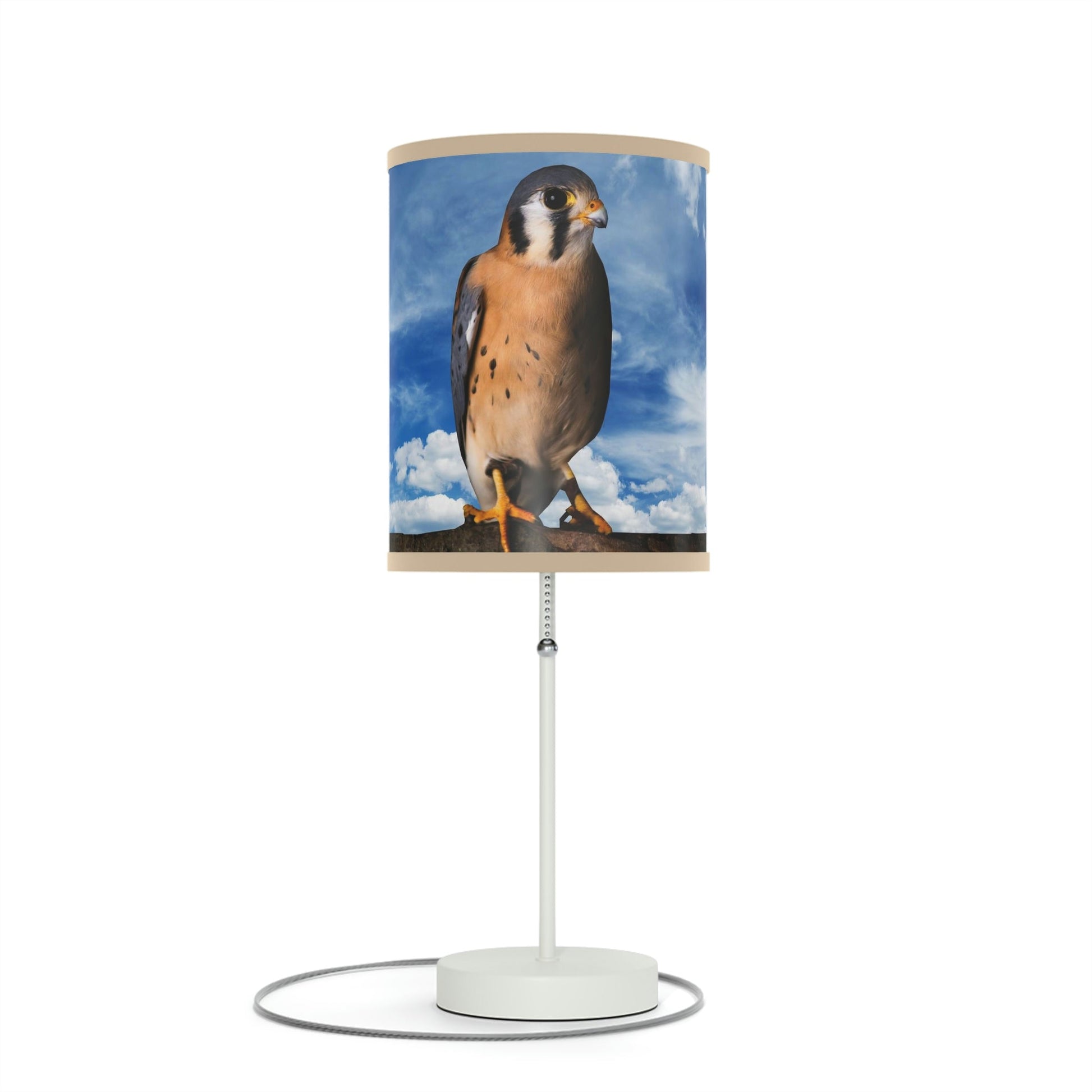 Peregrine Falcon Lamp on a Stand, US|CA plug