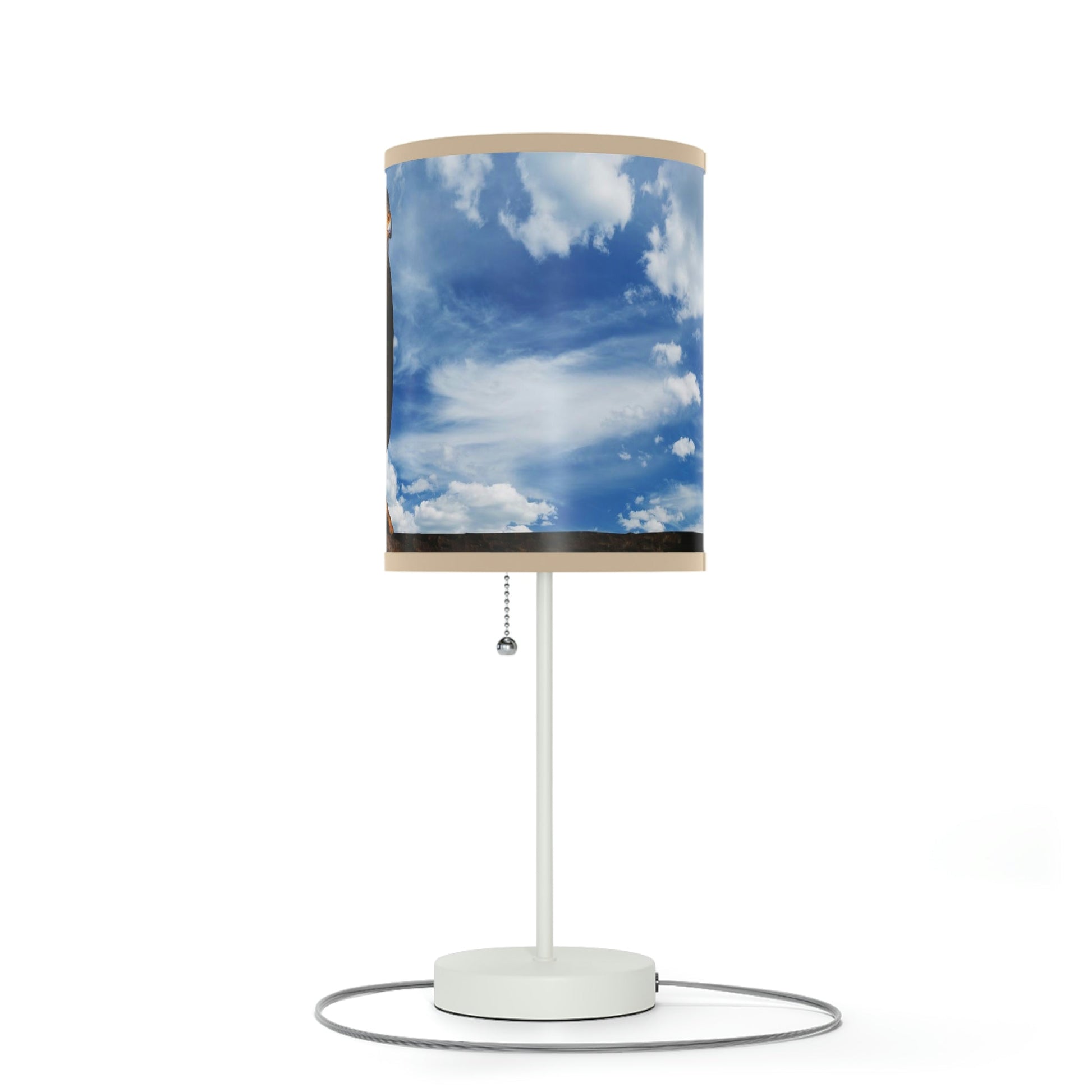 Peregrine Falcon Lamp on a Stand, US|CA plug