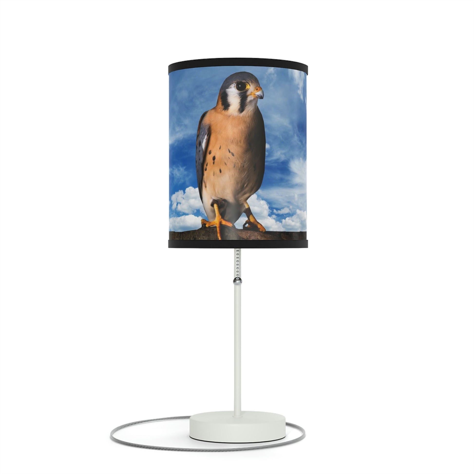 Peregrine Falcon Lamp on a Stand, US|CA plug