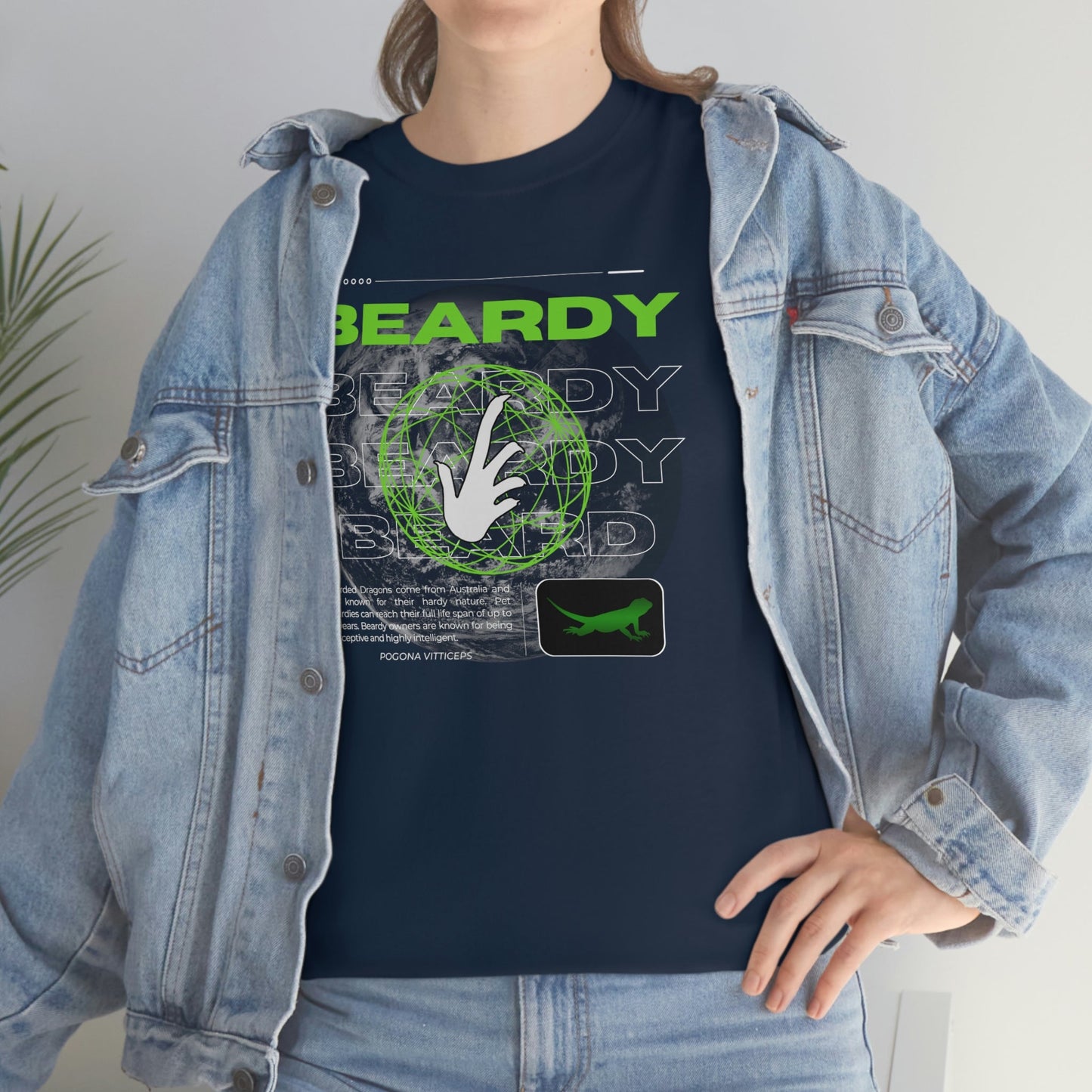 Perspective Beardy II Heavy Cotton T-Shirt