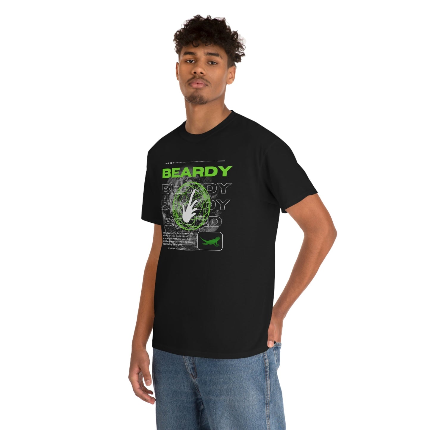 Perspective Beardy II Heavy Cotton T-Shirt