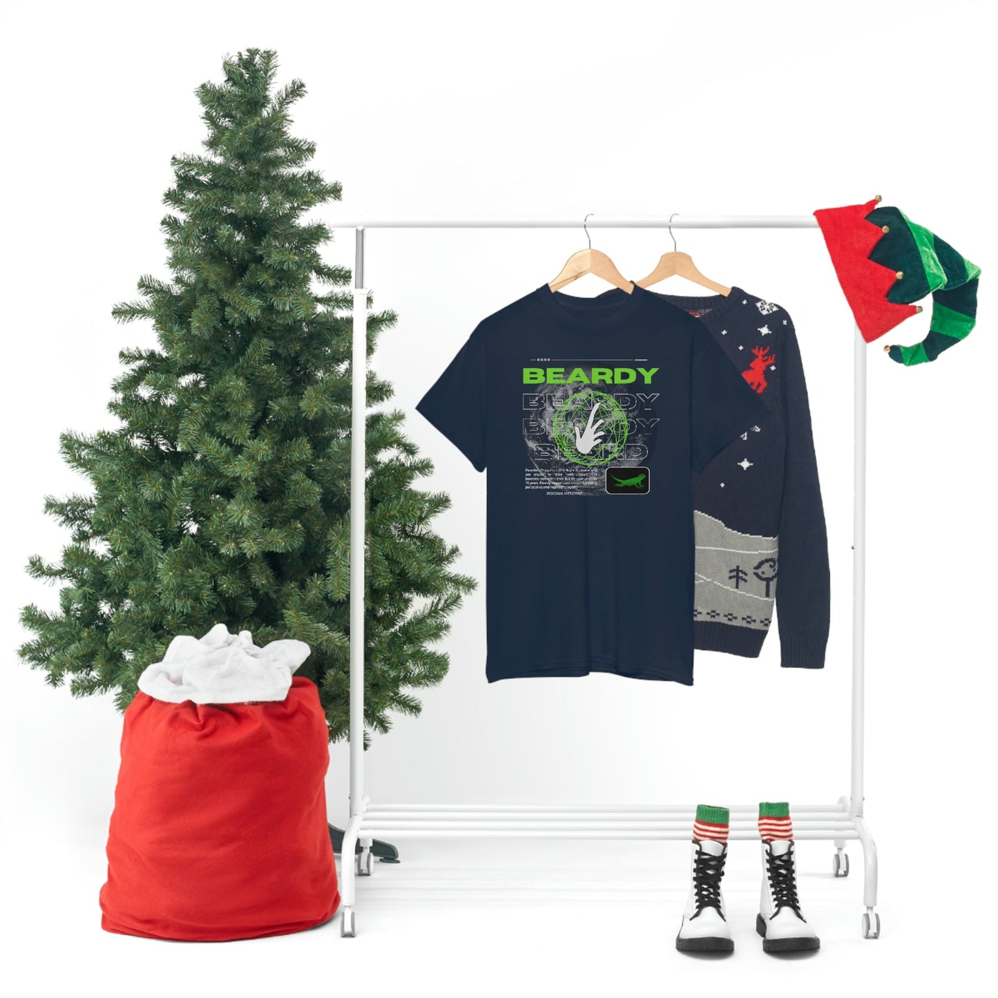 Perspective Beardy II Heavy Cotton T-Shirt