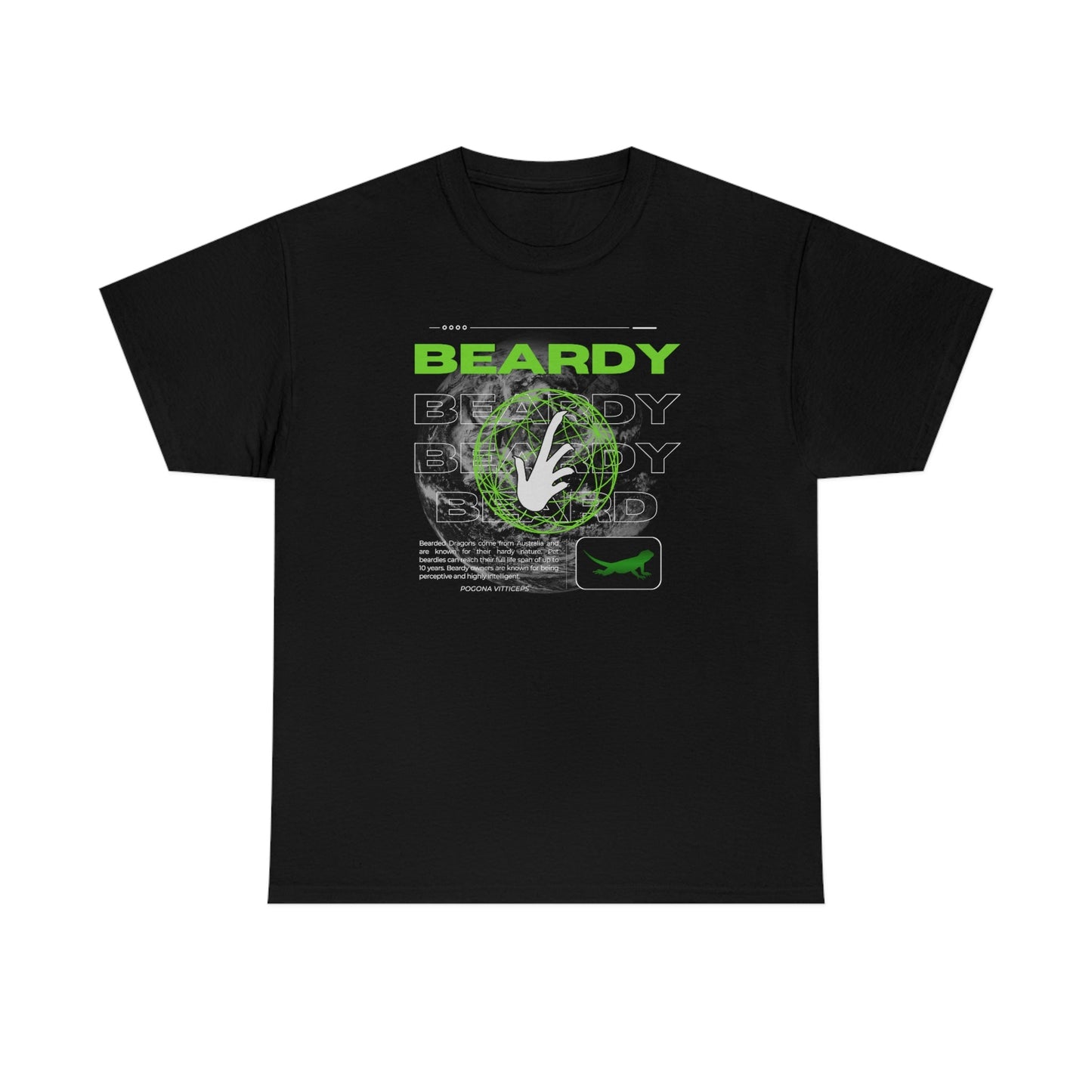 Perspective Beardy II Heavy Cotton T-Shirt