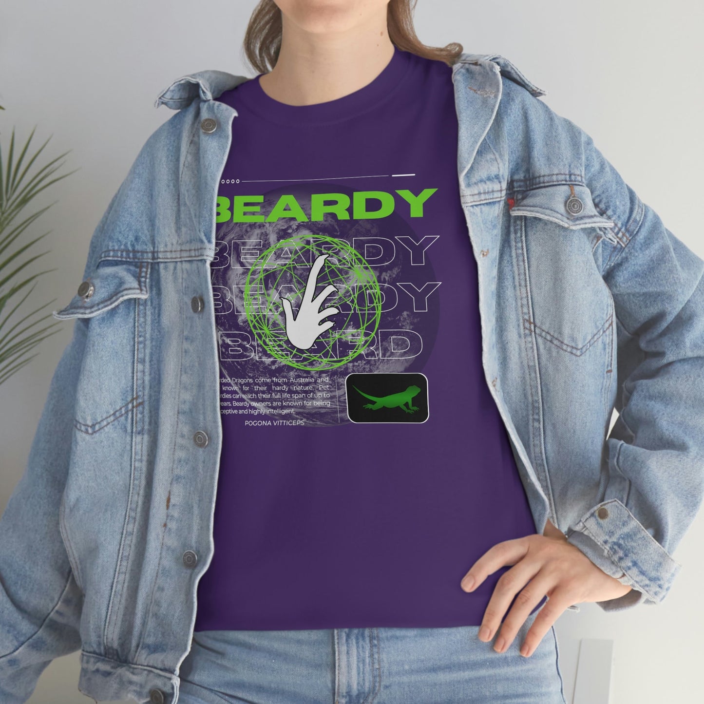 Perspective Beardy II Heavy Cotton T-Shirt