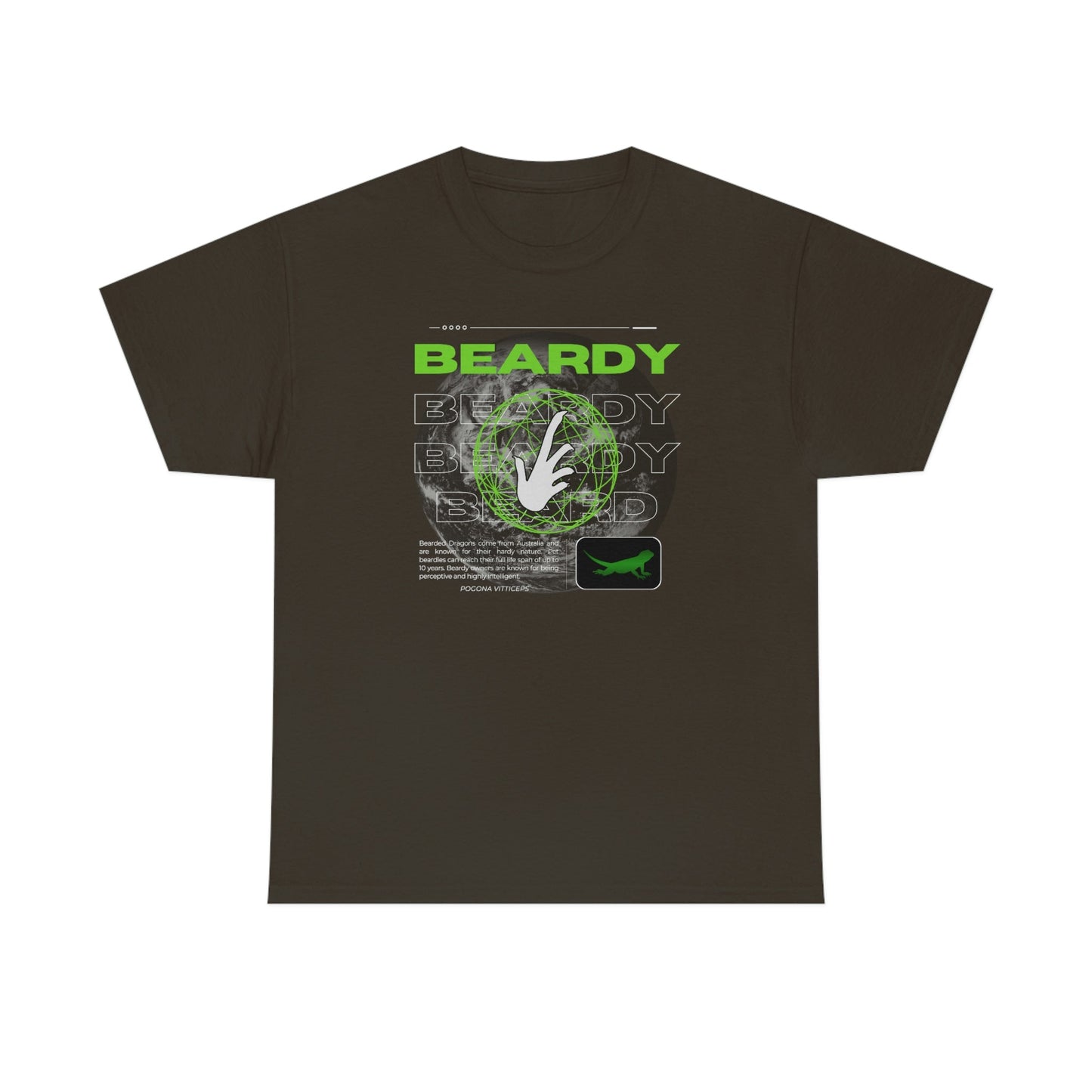 Perspective Beardy II Heavy Cotton T-Shirt
