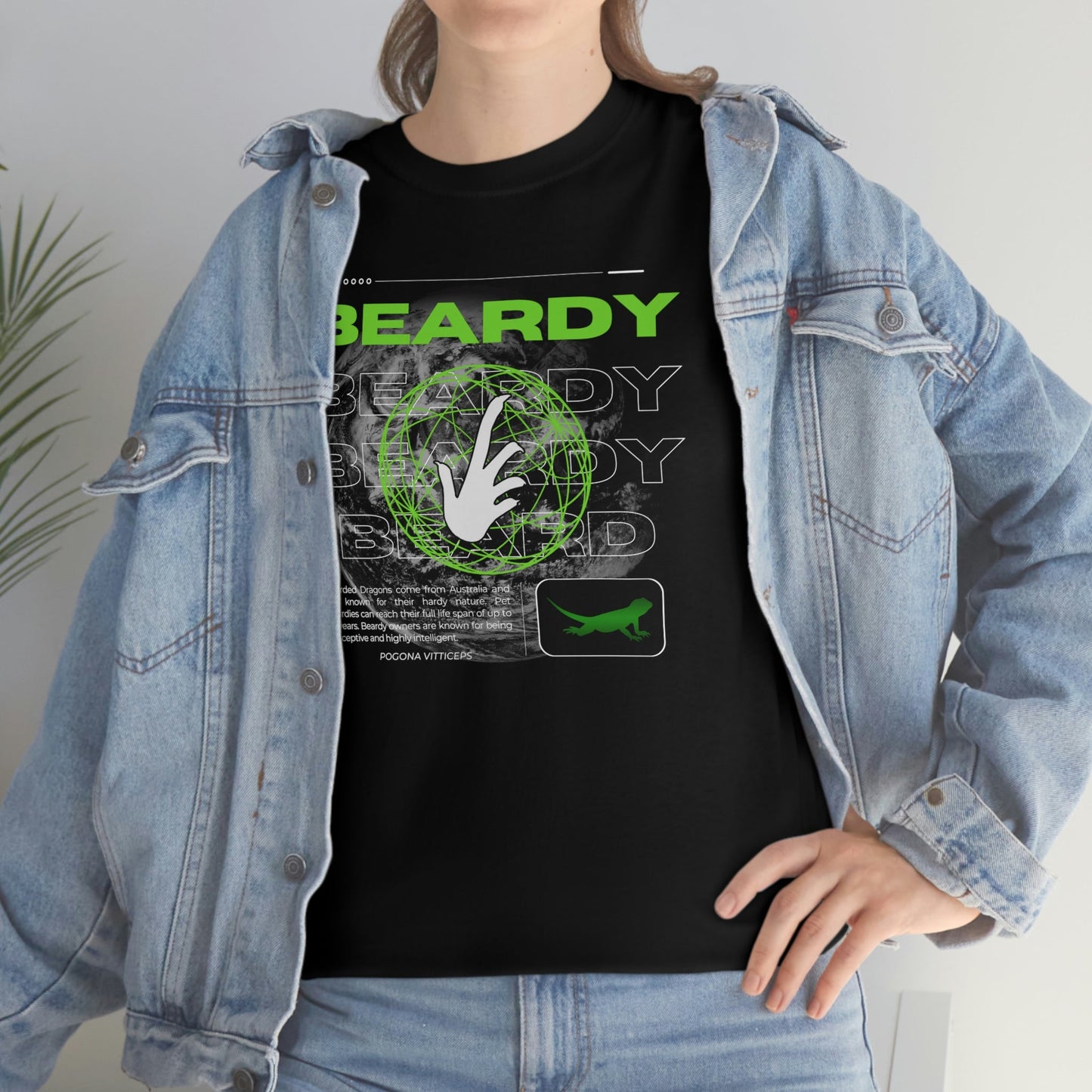 Perspective Beardy II Heavy Cotton T-Shirt