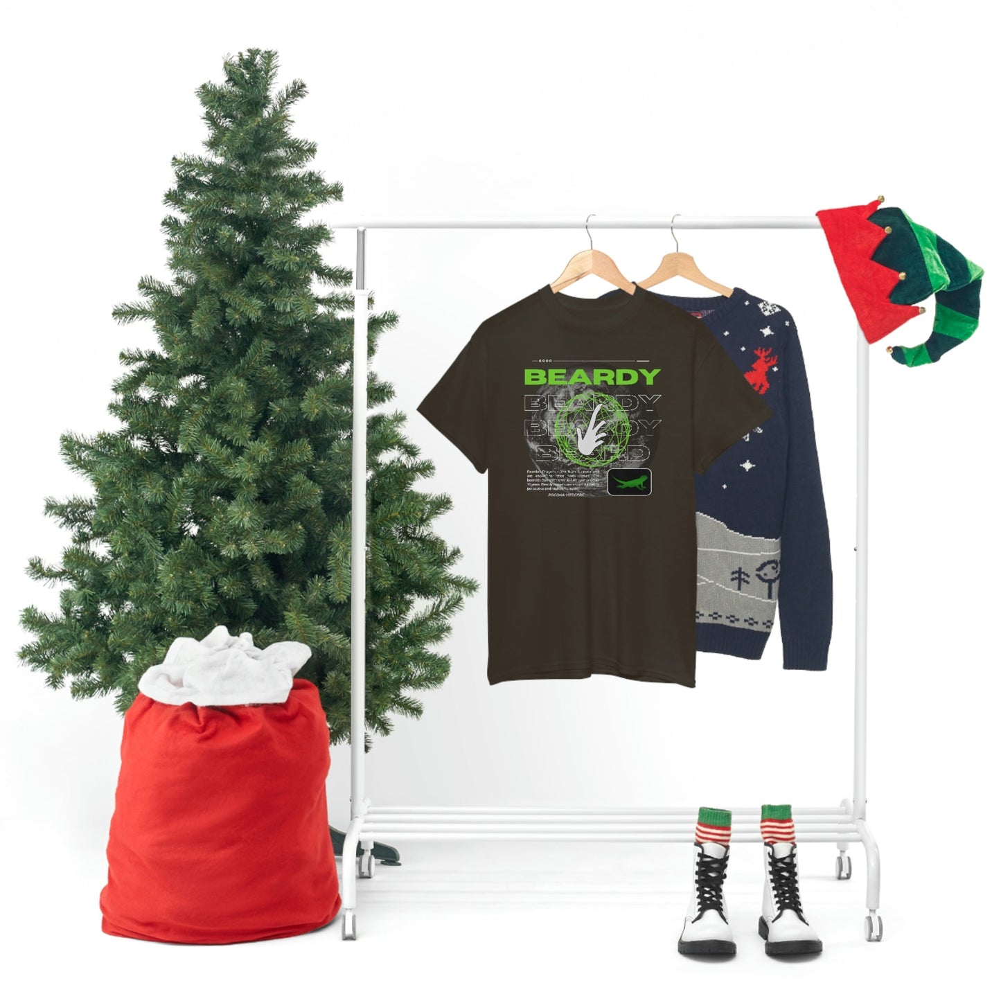 Perspective Beardy II Heavy Cotton T-Shirt