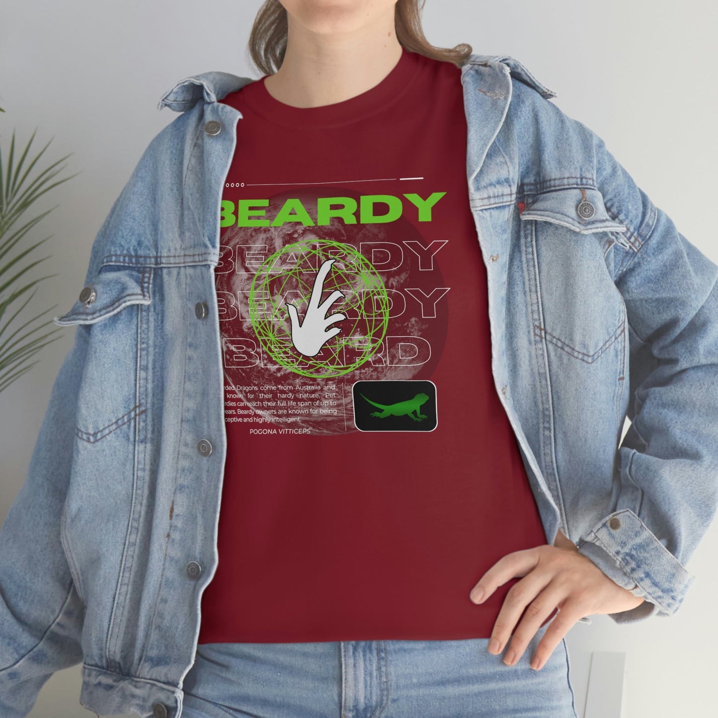 Perspective Beardy II Heavy Cotton T-Shirt