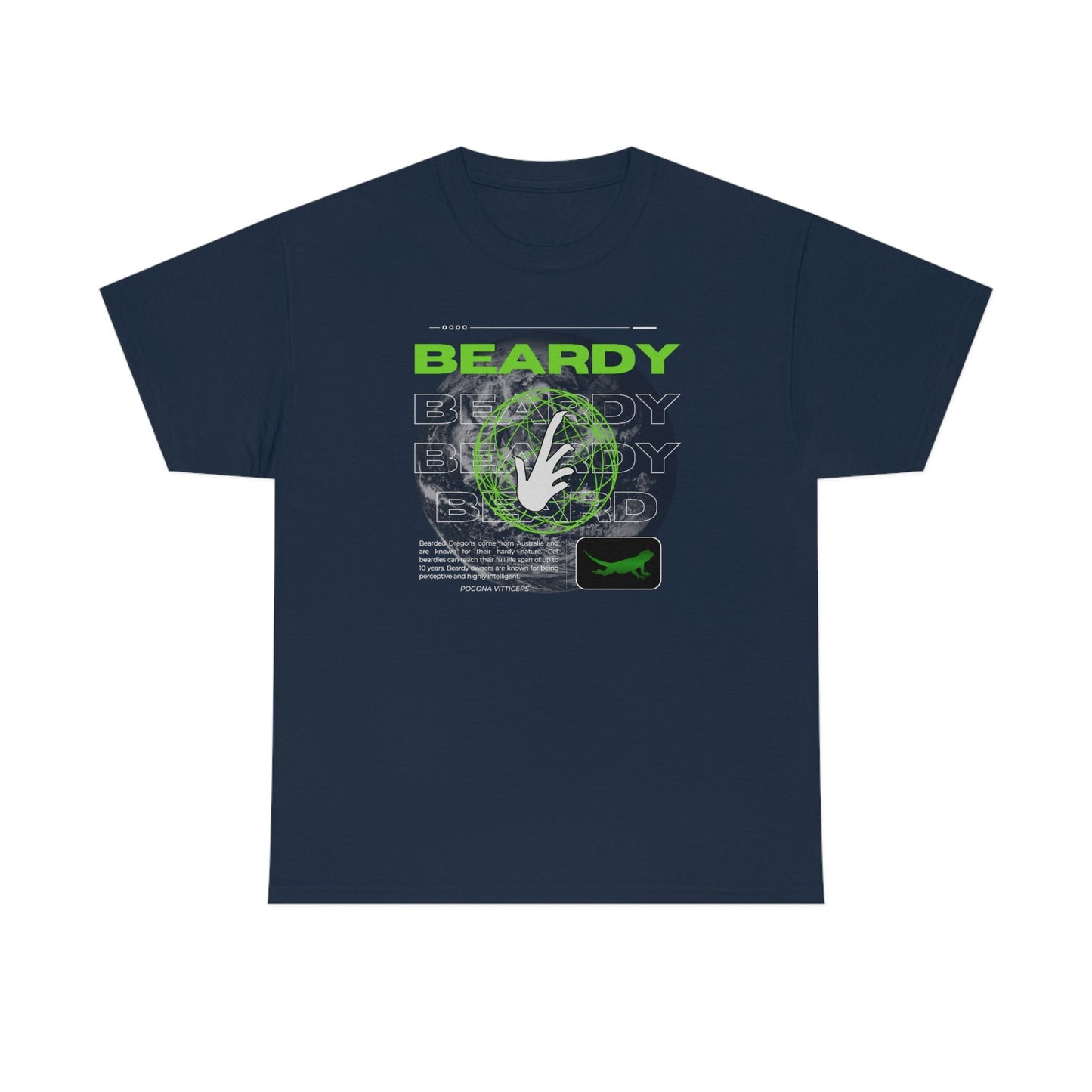 Perspective Beardy II Heavy Cotton T-Shirt