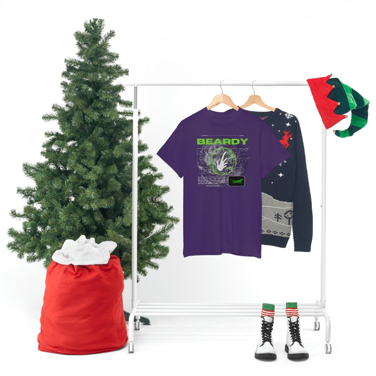 Perspective Beardy II Heavy Cotton T-Shirt