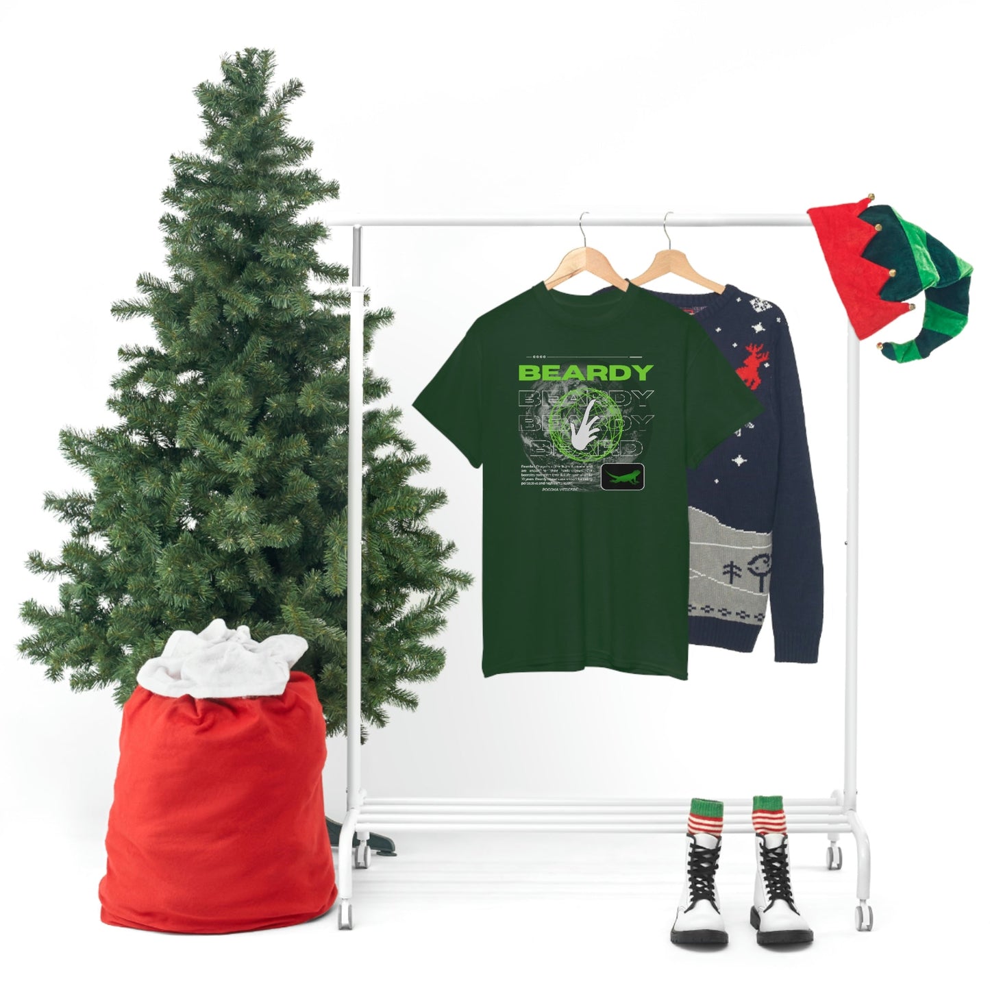 Perspective Beardy II Heavy Cotton T-Shirt