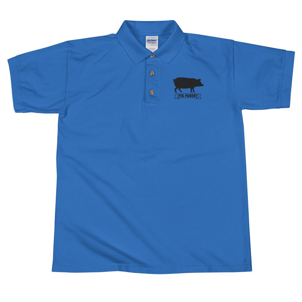 Pig Parent Embroidered Polo Shirt