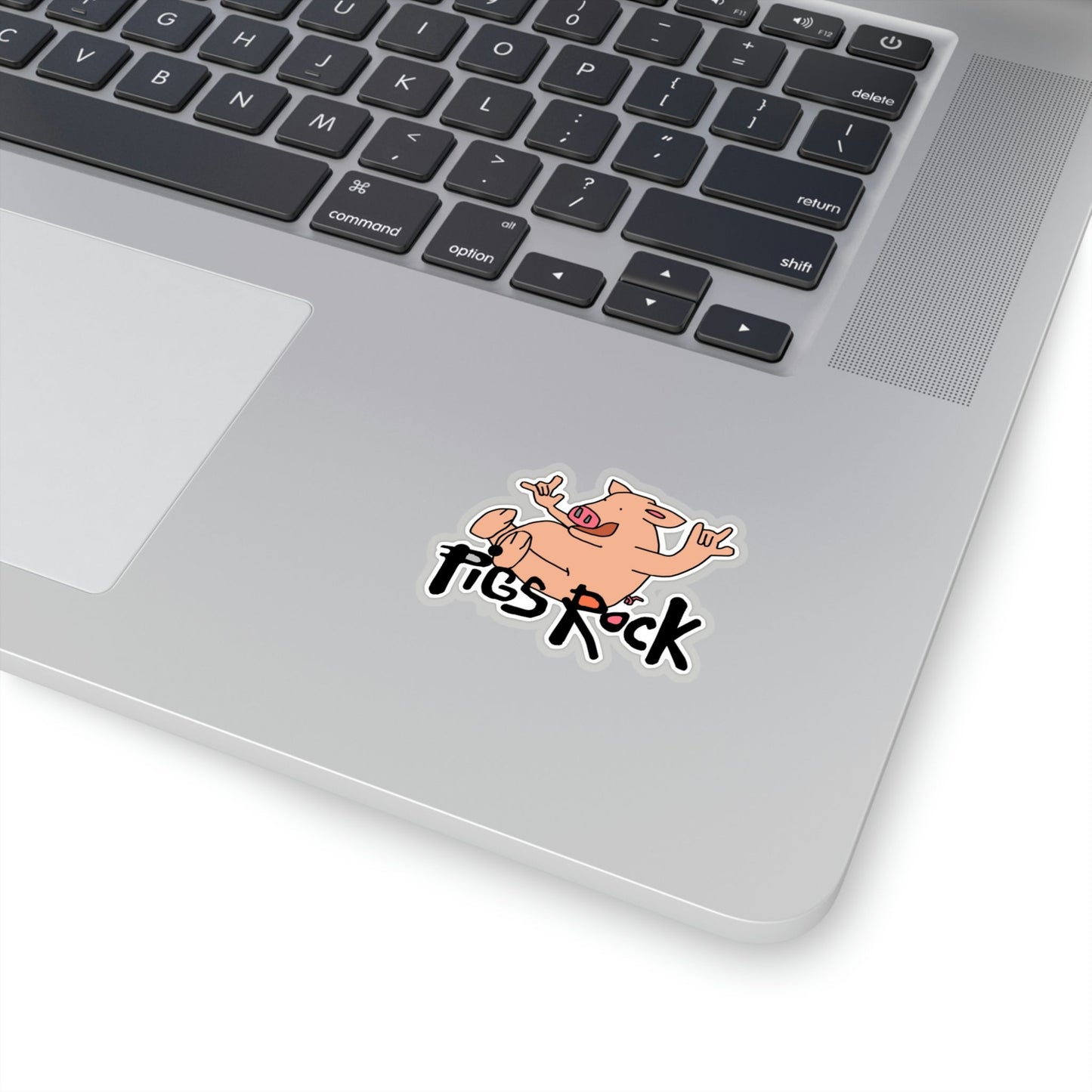 Pigs Rock Kiss-Cut Stickers