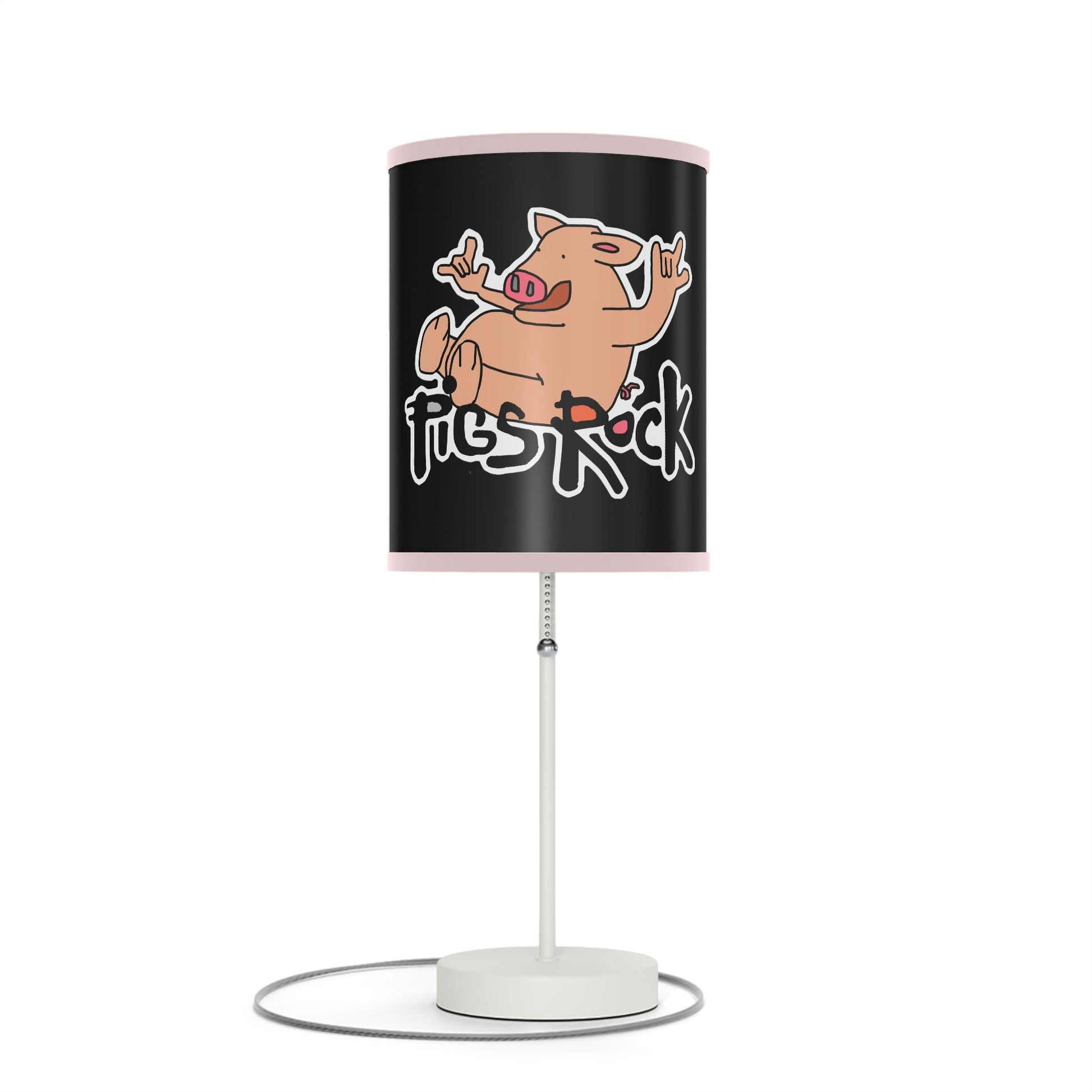 Pigs Rock! Lamp on a Stand, US|CA plug