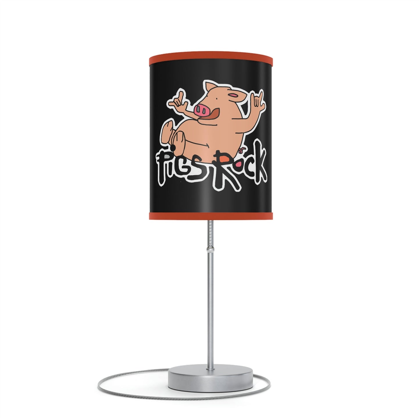 Pigs Rock! Lamp on a Stand, US|CA plug