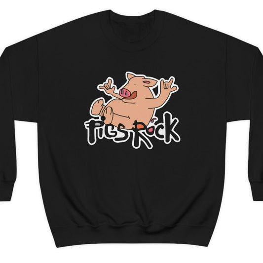 Pigs Rock Unisex Heavy Blend Crewneck Sweatshirt