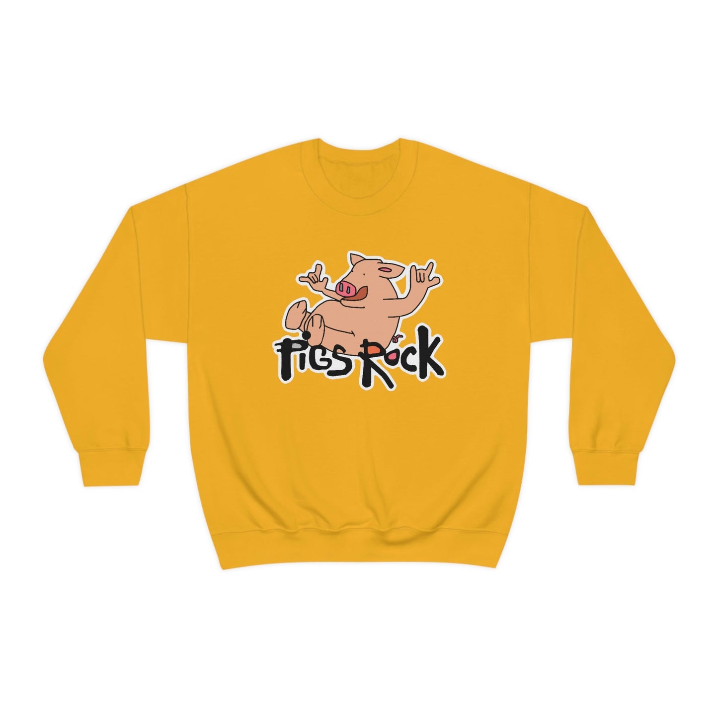 Pigs Rock Unisex Heavy Blend Crewneck Sweatshirt