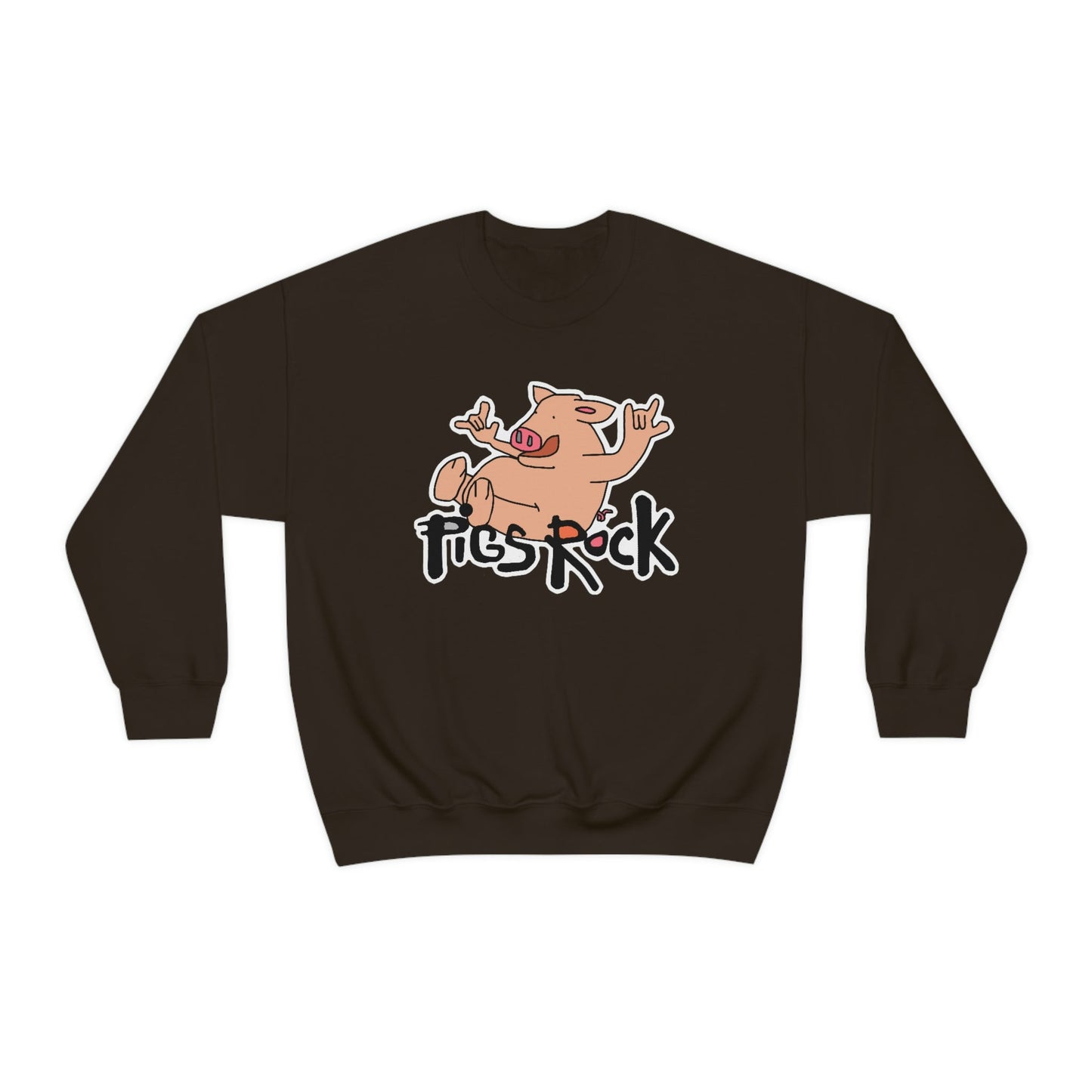 Pigs Rock Unisex Heavy Blend Crewneck Sweatshirt
