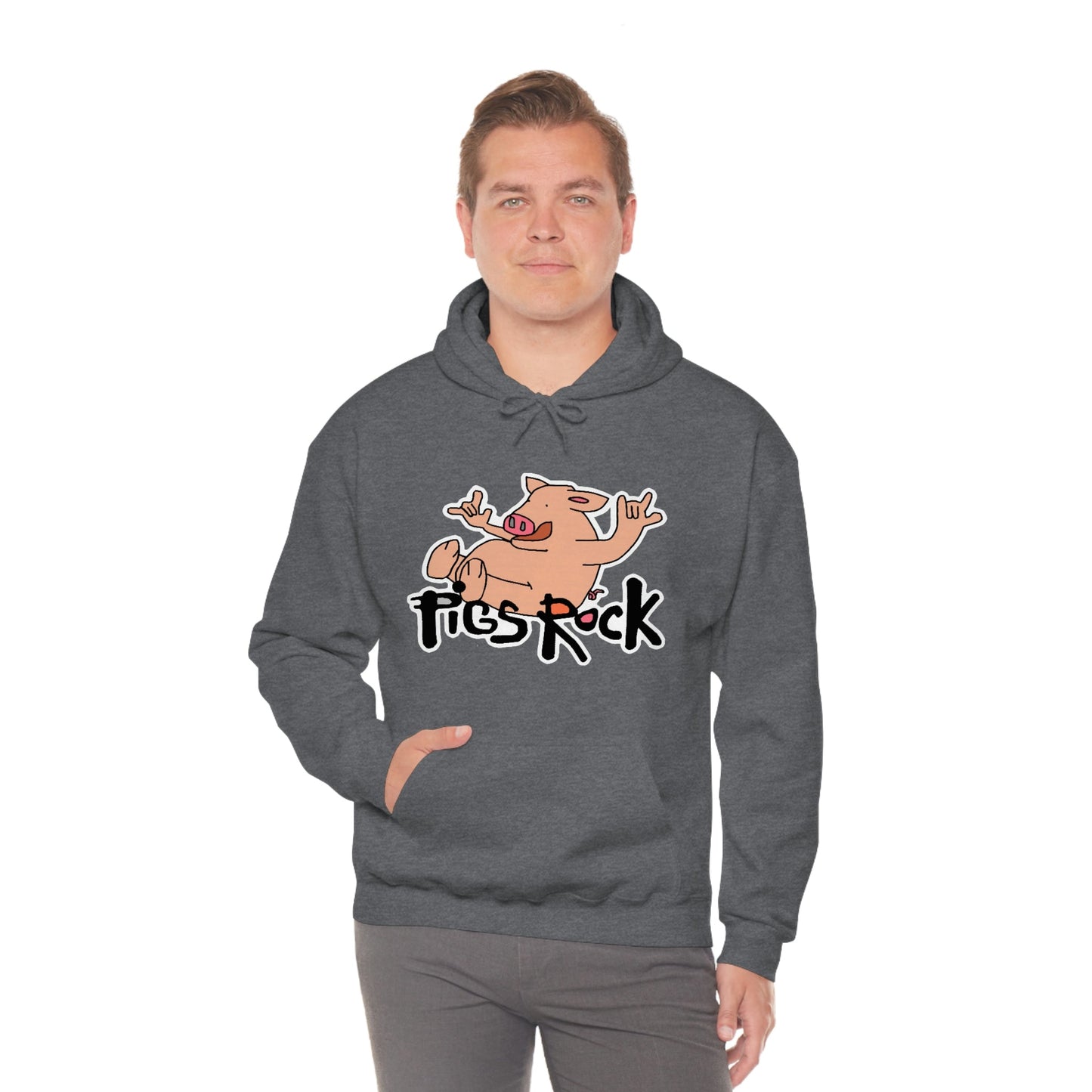 Pigs Rock Unisex Heavy Blend Hooded Sweatshirt