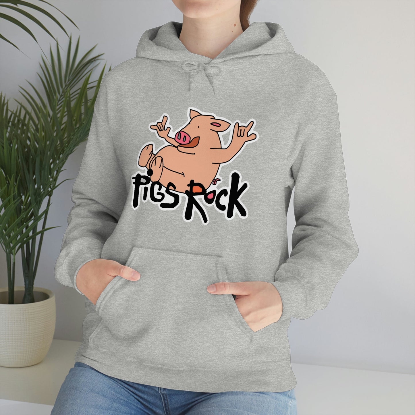 Pigs Rock Unisex Heavy Blend Hooded Sweatshirt