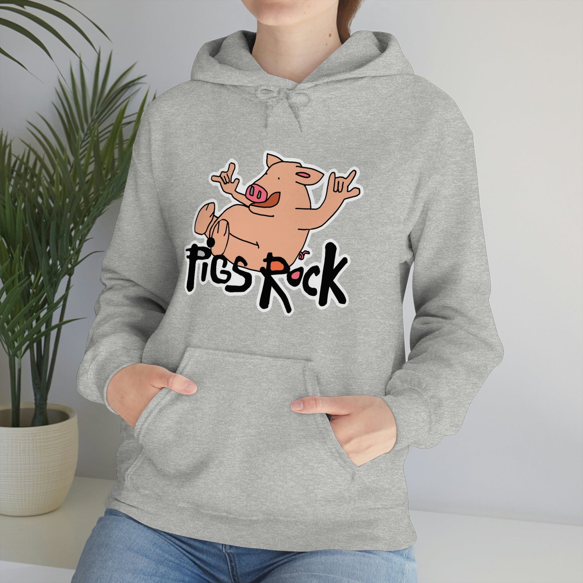 Pigs Rock Unisex Heavy Blend Hooded Sweatshirt