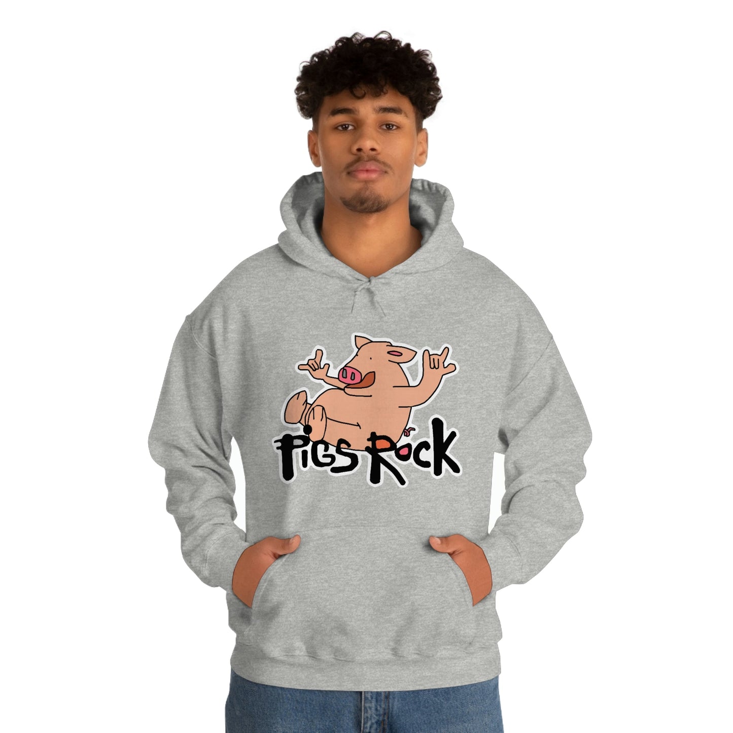 Pigs Rock Unisex Heavy Blend Hooded Sweatshirt