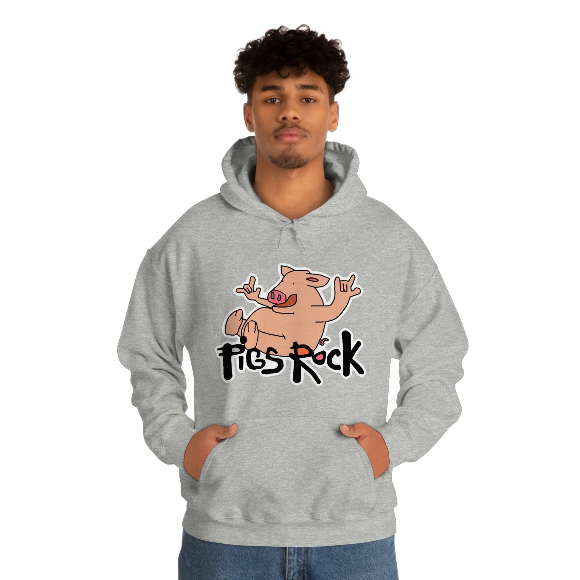 Pigs Rock Unisex Heavy Blend Hooded Sweatshirt