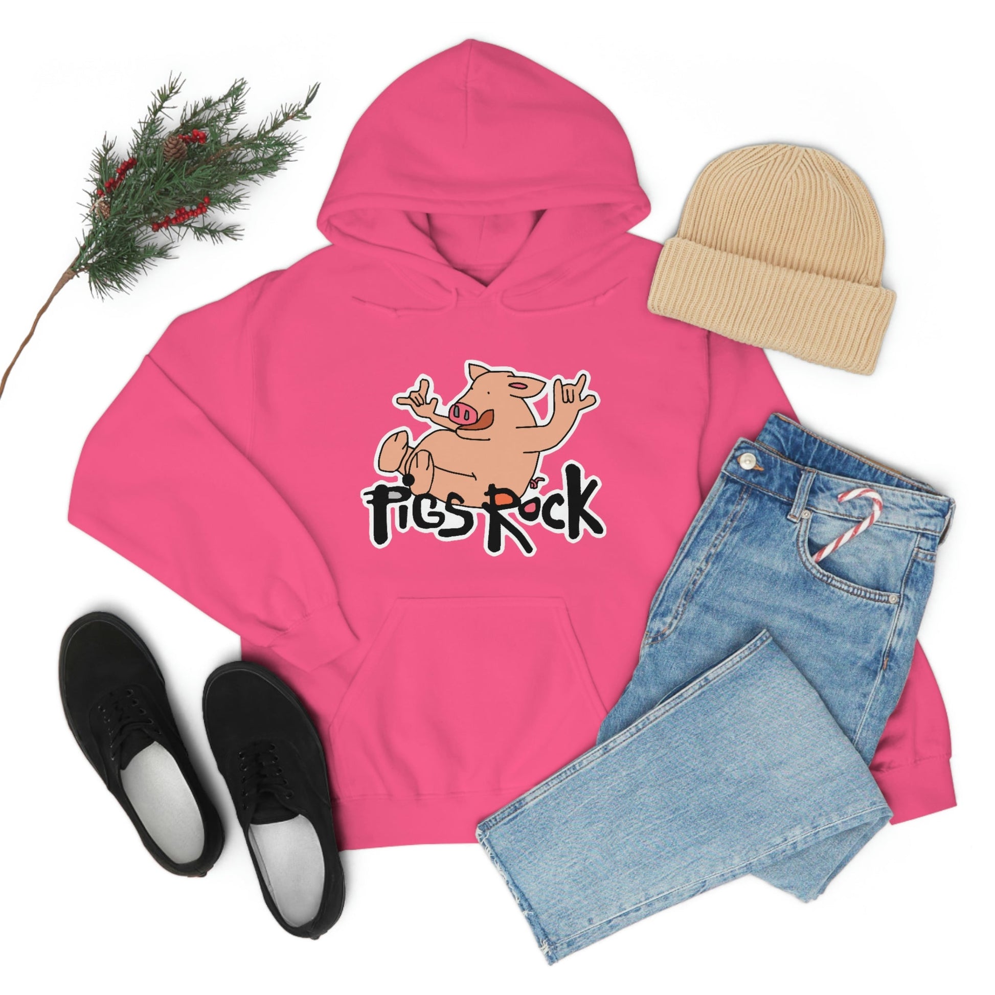 Pigs Rock Unisex Heavy Blend Hooded Sweatshirt
