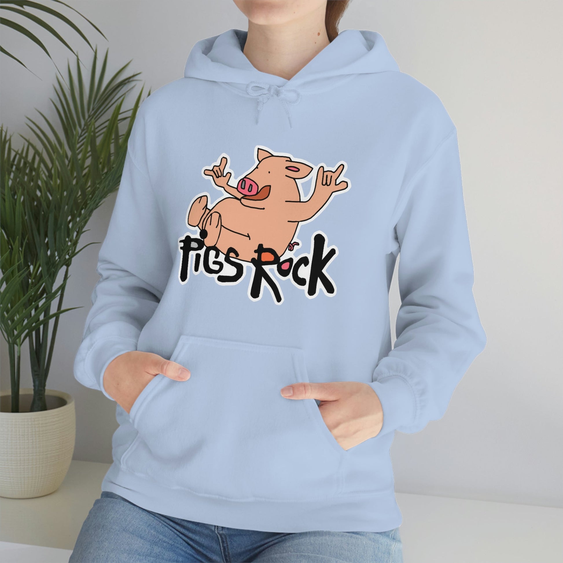 Pigs Rock Unisex Heavy Blend Hooded Sweatshirt