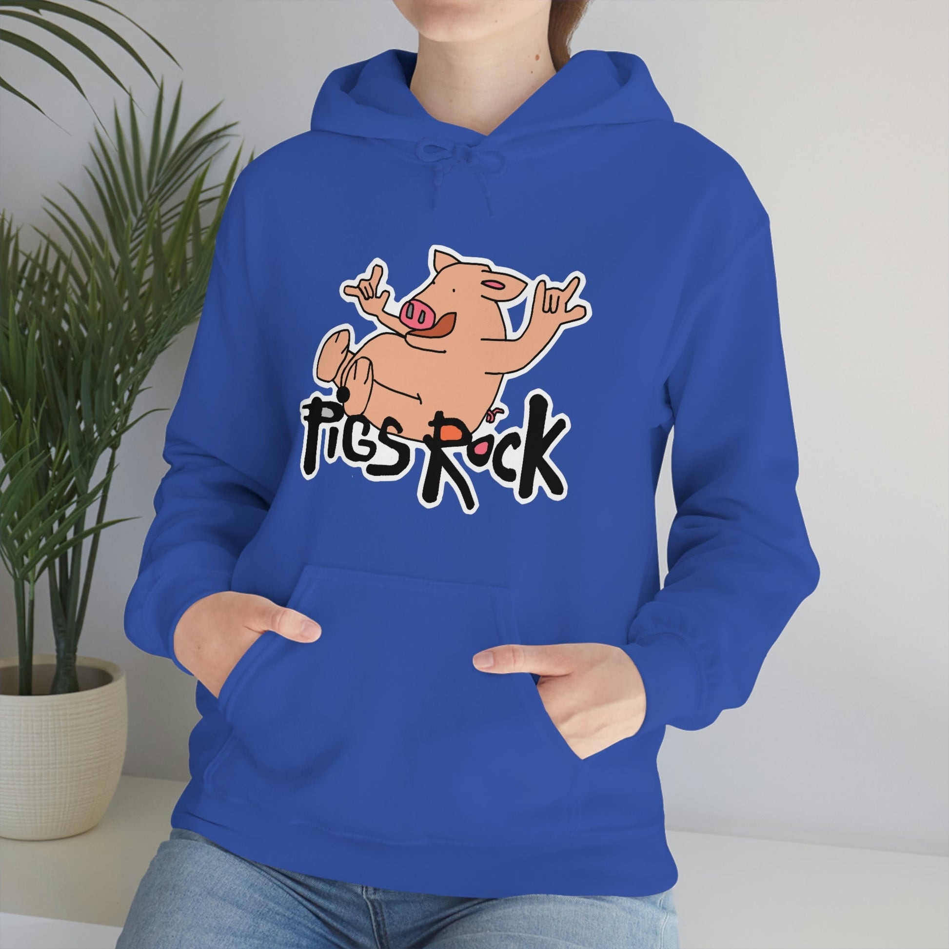Pigs Rock Unisex Heavy Blend Hooded Sweatshirt