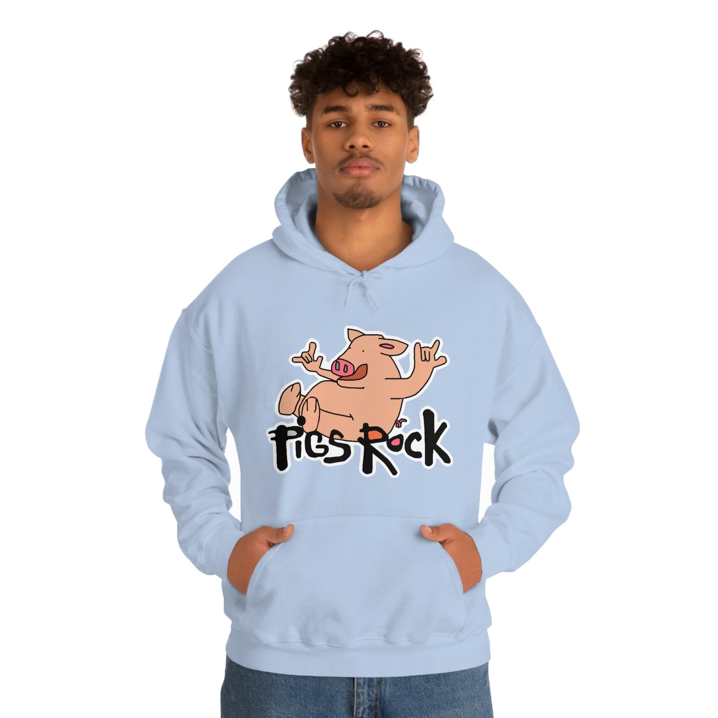 Pigs Rock Unisex Heavy Blend Hooded Sweatshirt