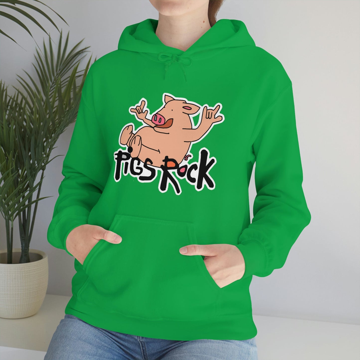 Pigs Rock Unisex Heavy Blend Hooded Sweatshirt