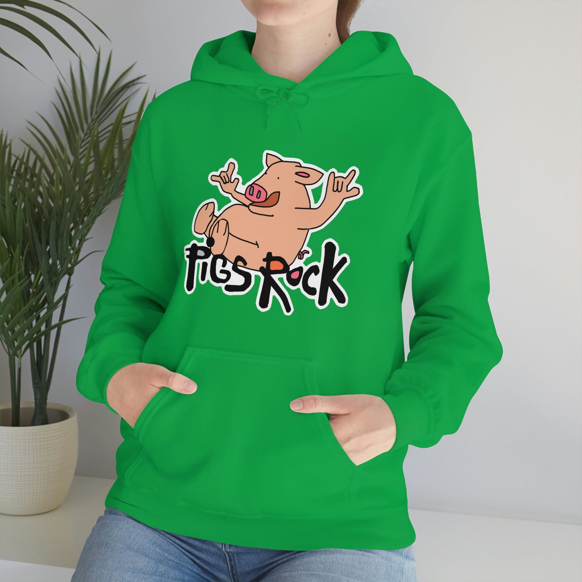 Pigs Rock Unisex Heavy Blend Hooded Sweatshirt