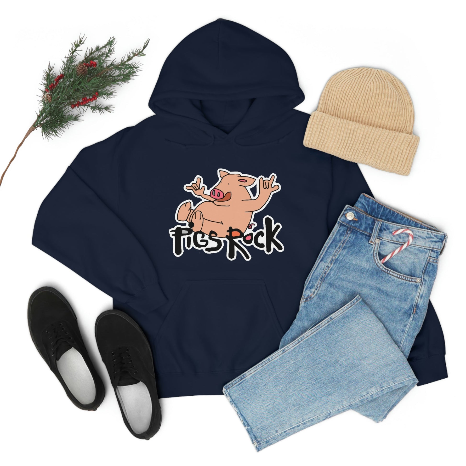 Pigs Rock Unisex Heavy Blend Hooded Sweatshirt