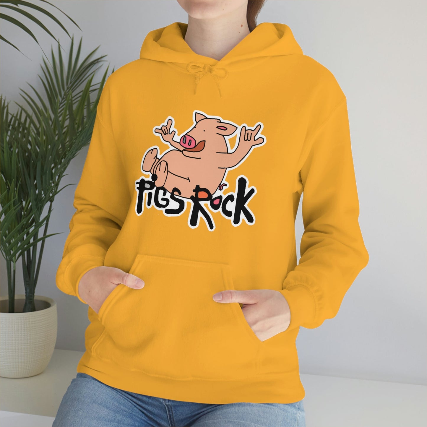 Pigs Rock Unisex Heavy Blend Hooded Sweatshirt