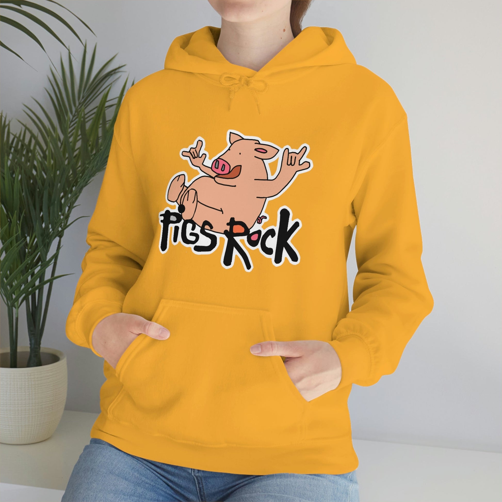 Pigs Rock Unisex Heavy Blend Hooded Sweatshirt