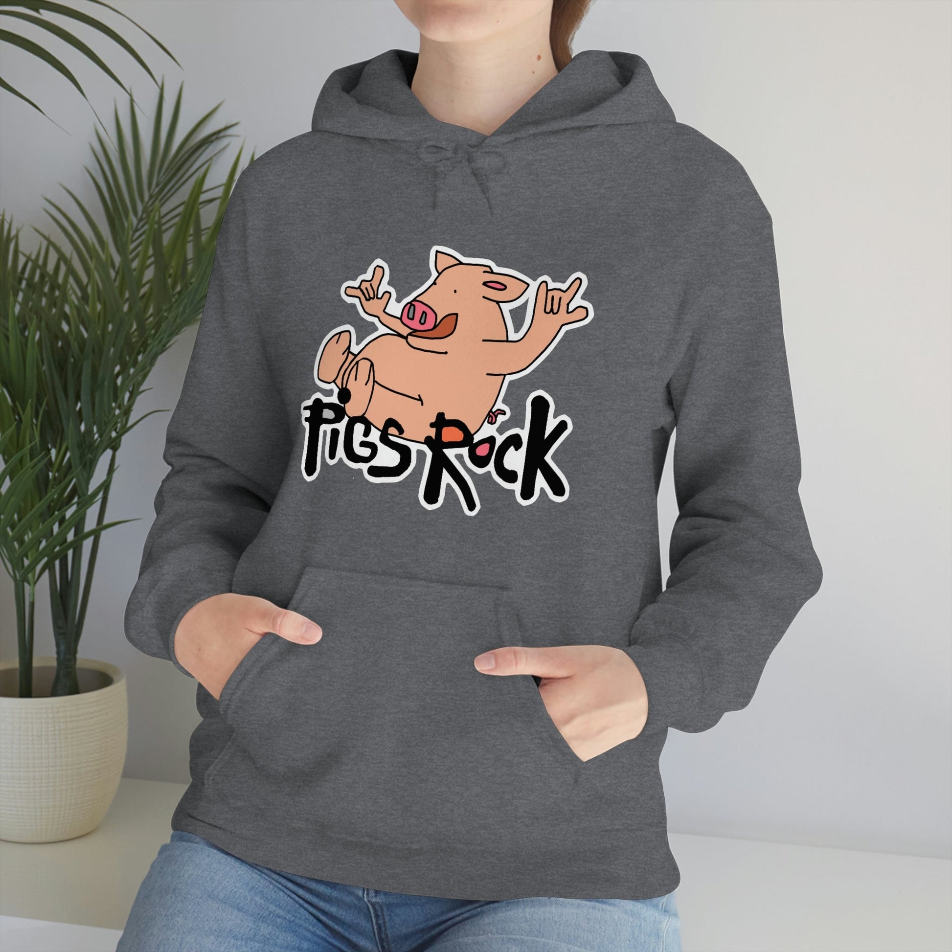 Pigs Rock Unisex Heavy Blend Hooded Sweatshirt