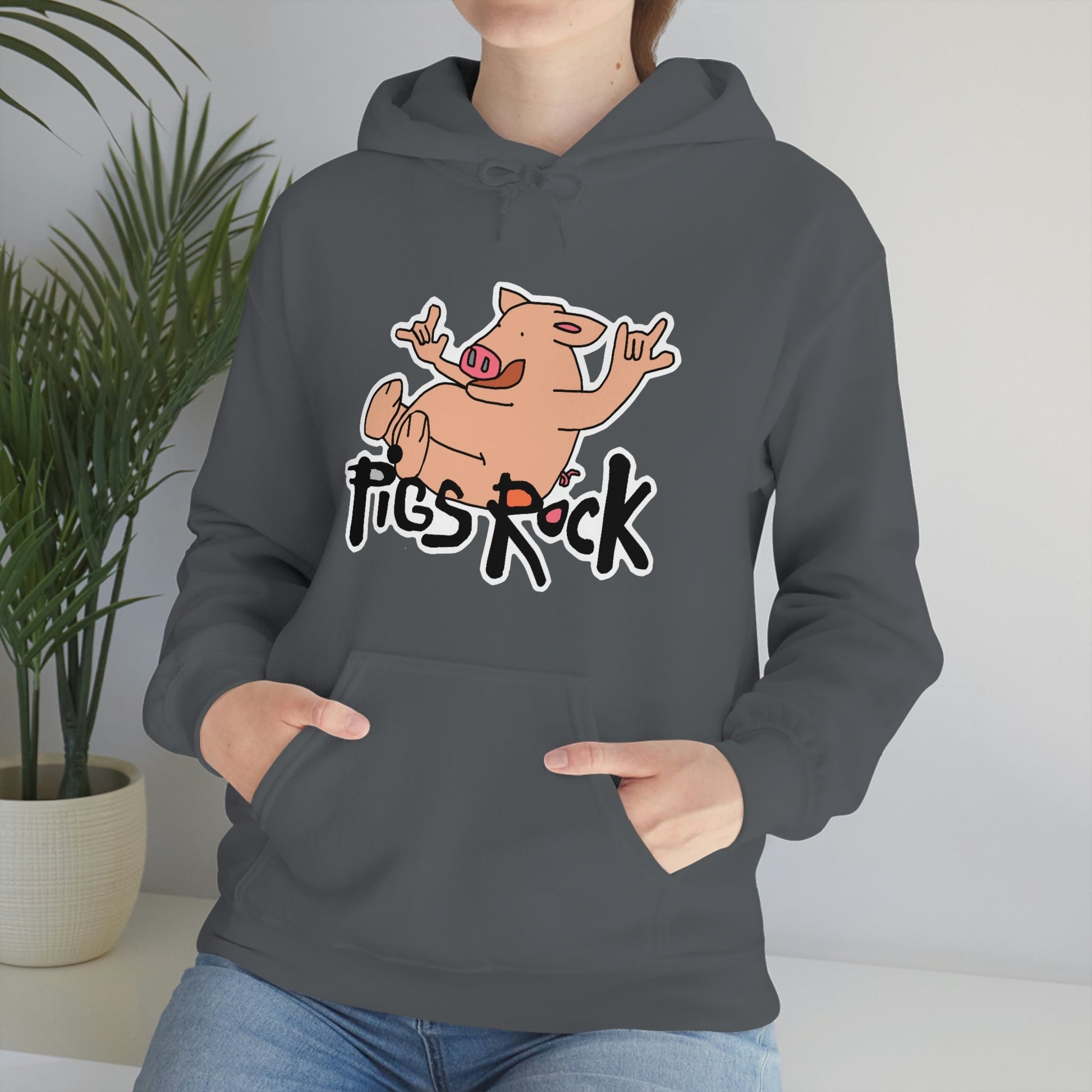 Pigs Rock Unisex Heavy Blend Hooded Sweatshirt