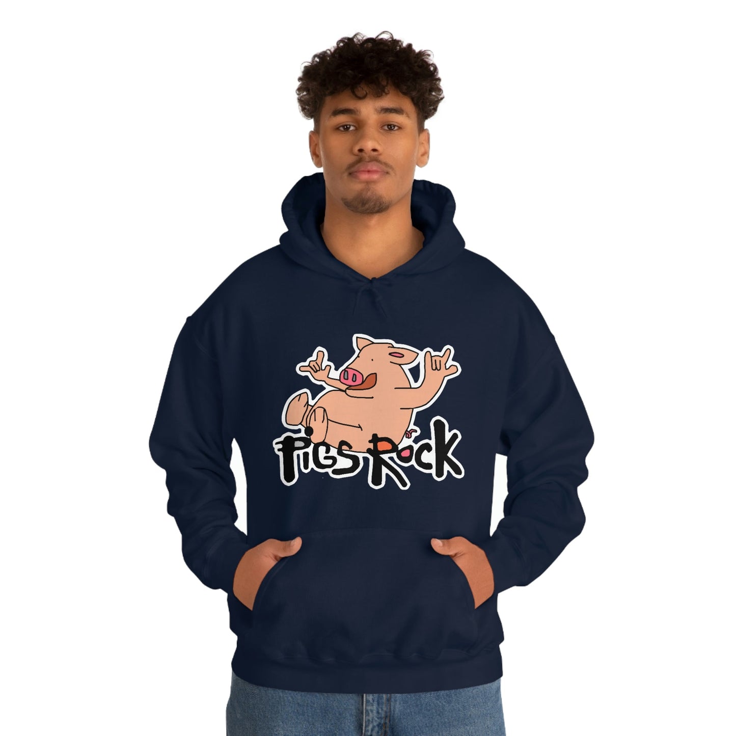 Pigs Rock Unisex Heavy Blend Hooded Sweatshirt