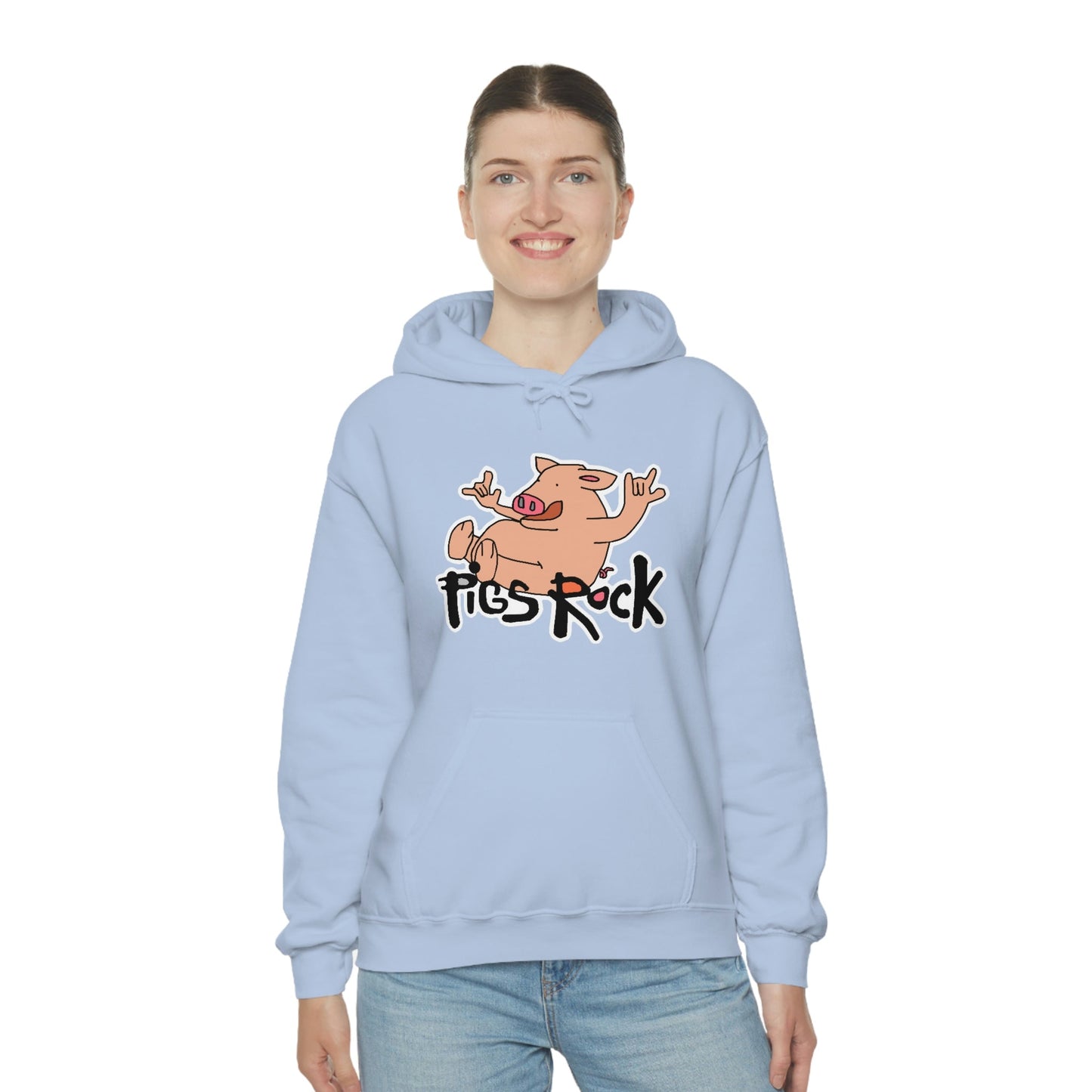 Pigs Rock Unisex Heavy Blend Hooded Sweatshirt