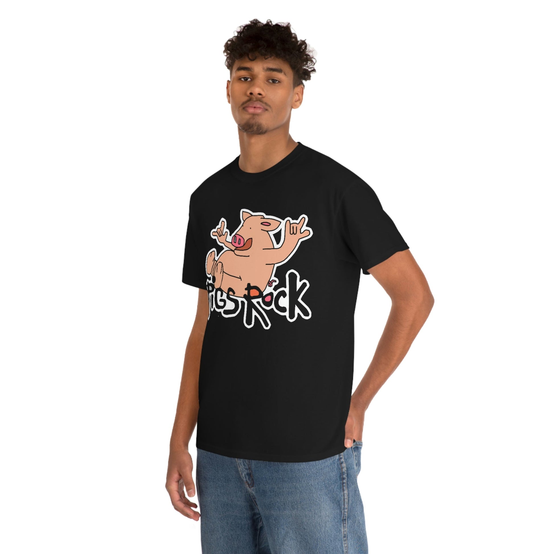 Pigs Rock Unisex Heavy Cotton Tee