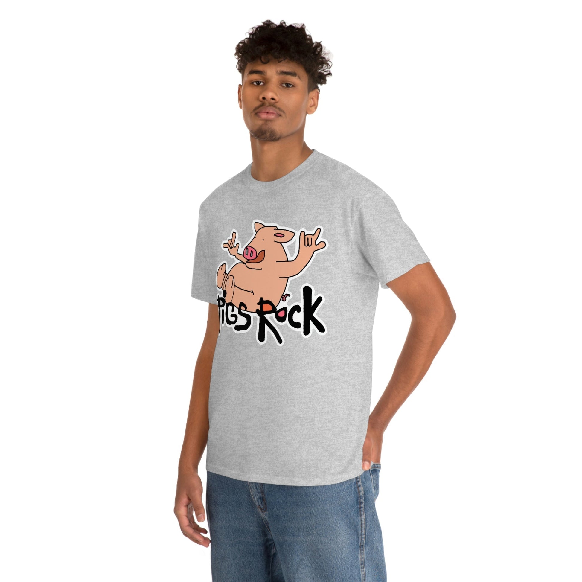 Pigs Rock Unisex Heavy Cotton Tee