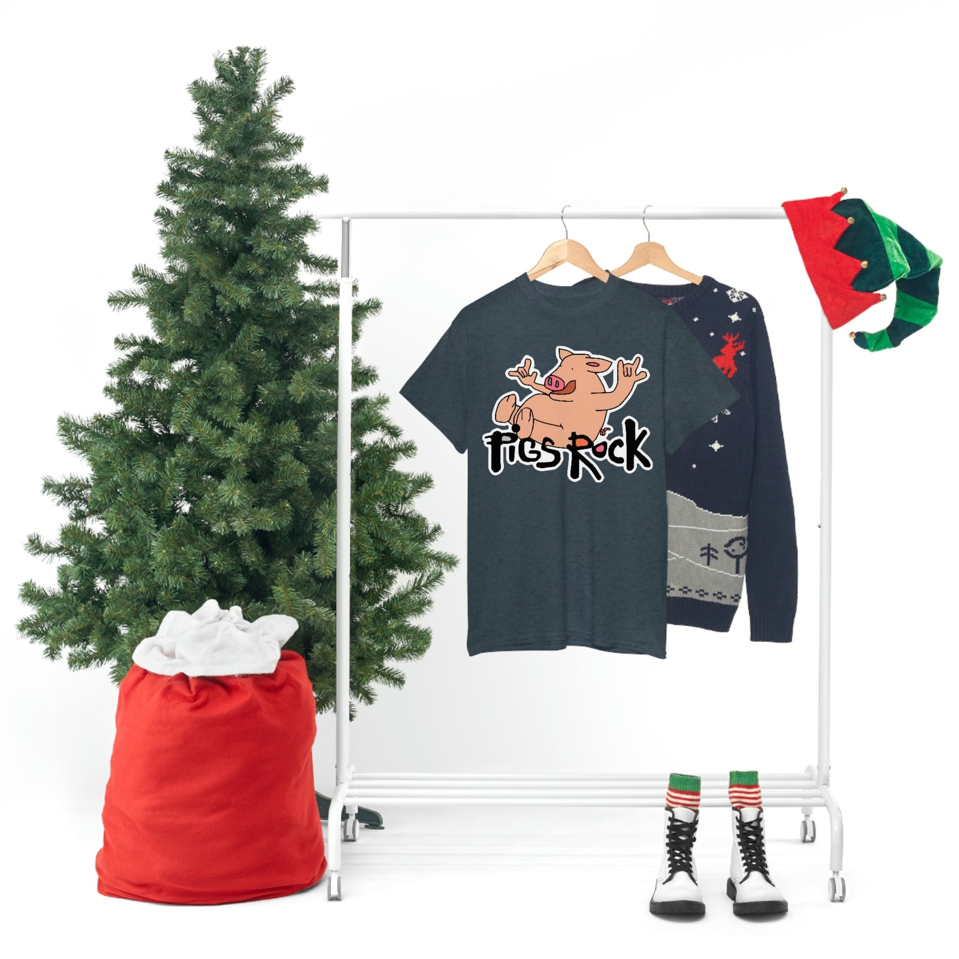 Pigs Rock Unisex Heavy Cotton Tee