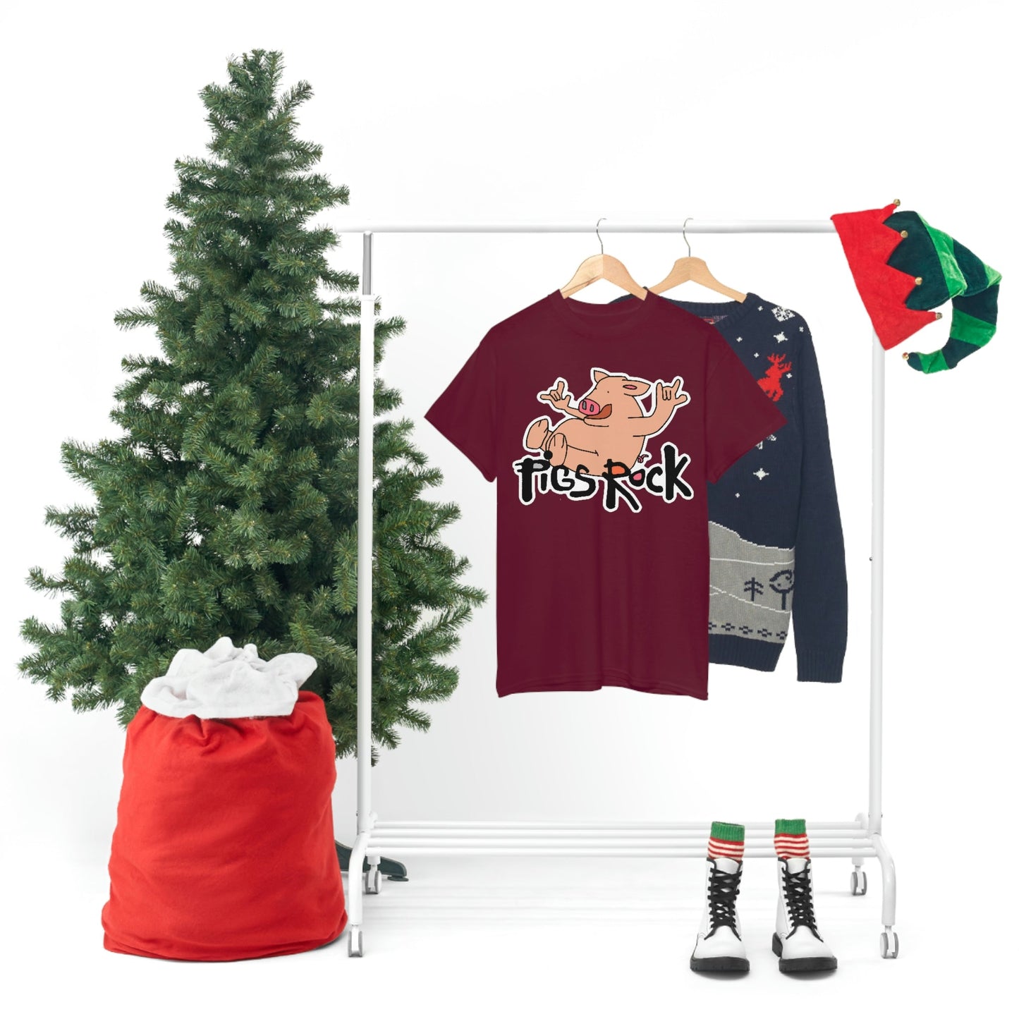 Pigs Rock Unisex Heavy Cotton Tee