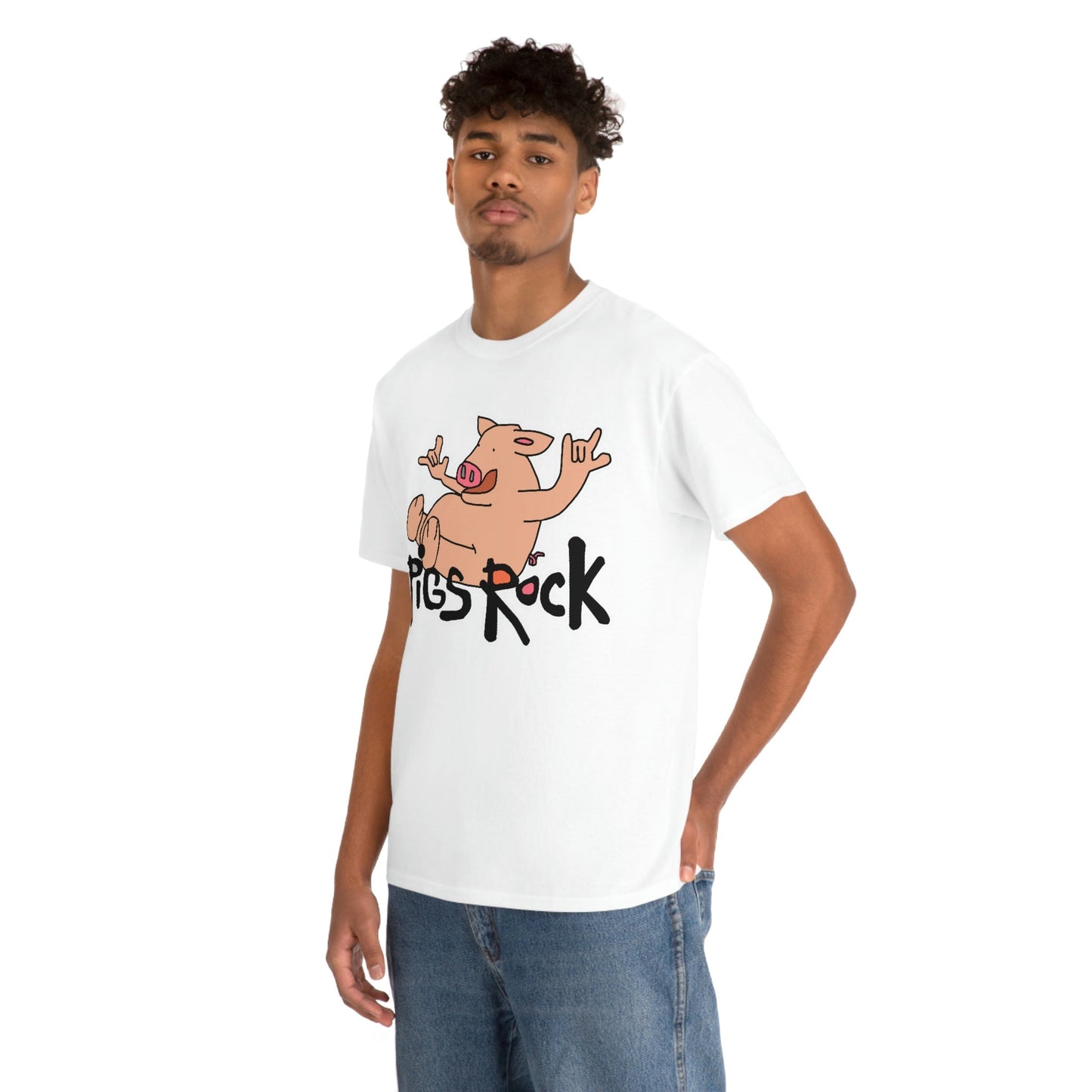 Pigs Rock Unisex Heavy Cotton Tee