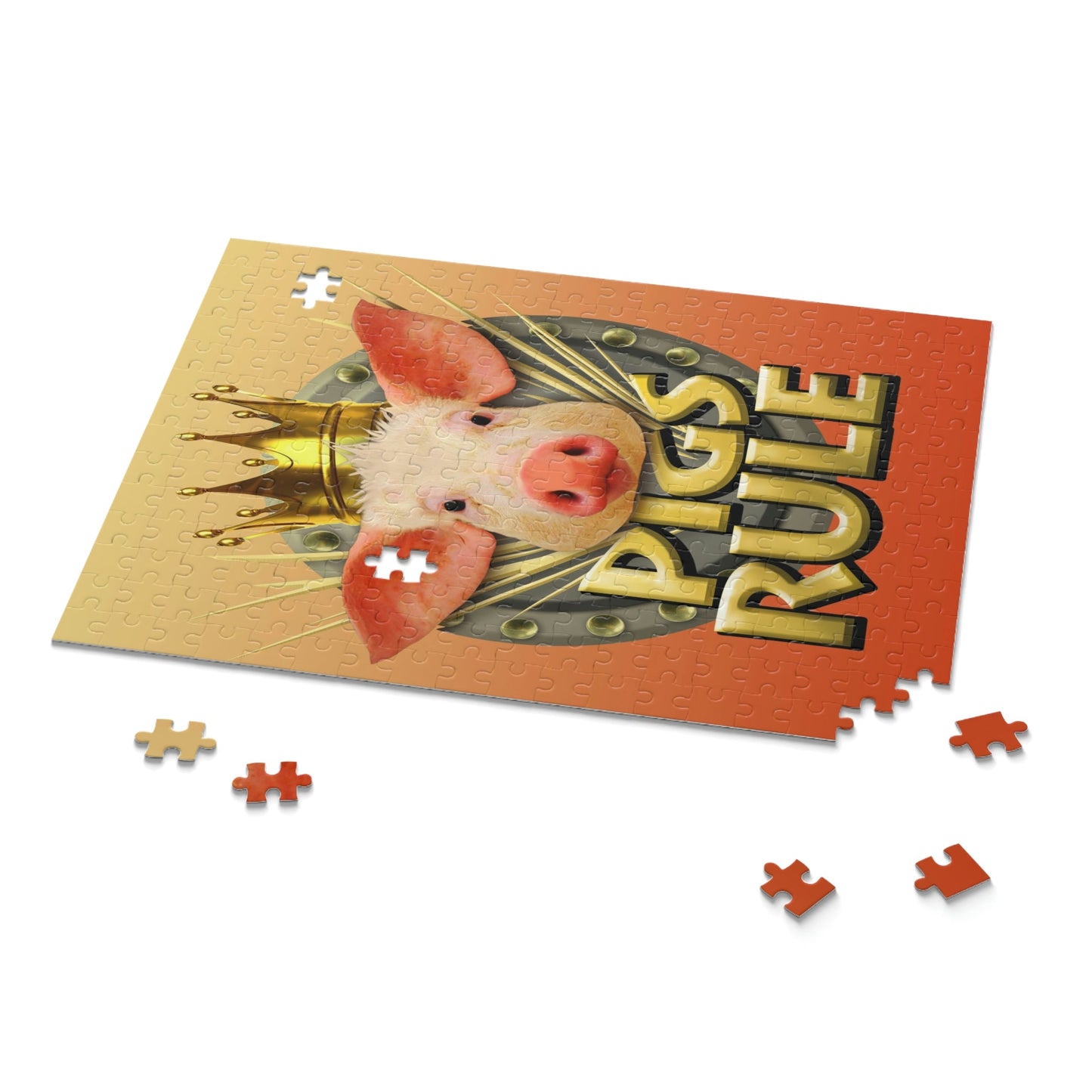 Pigs Rule Puzzle (120, 252, 500-Piece)