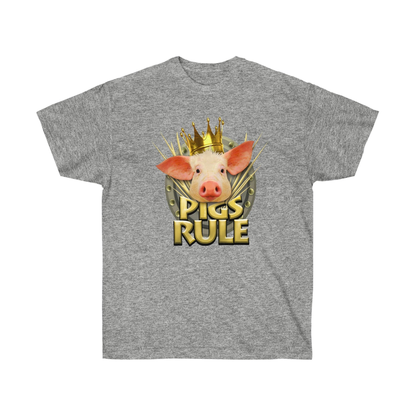 Pigs Rule Unisex Ultra Cotton Tee