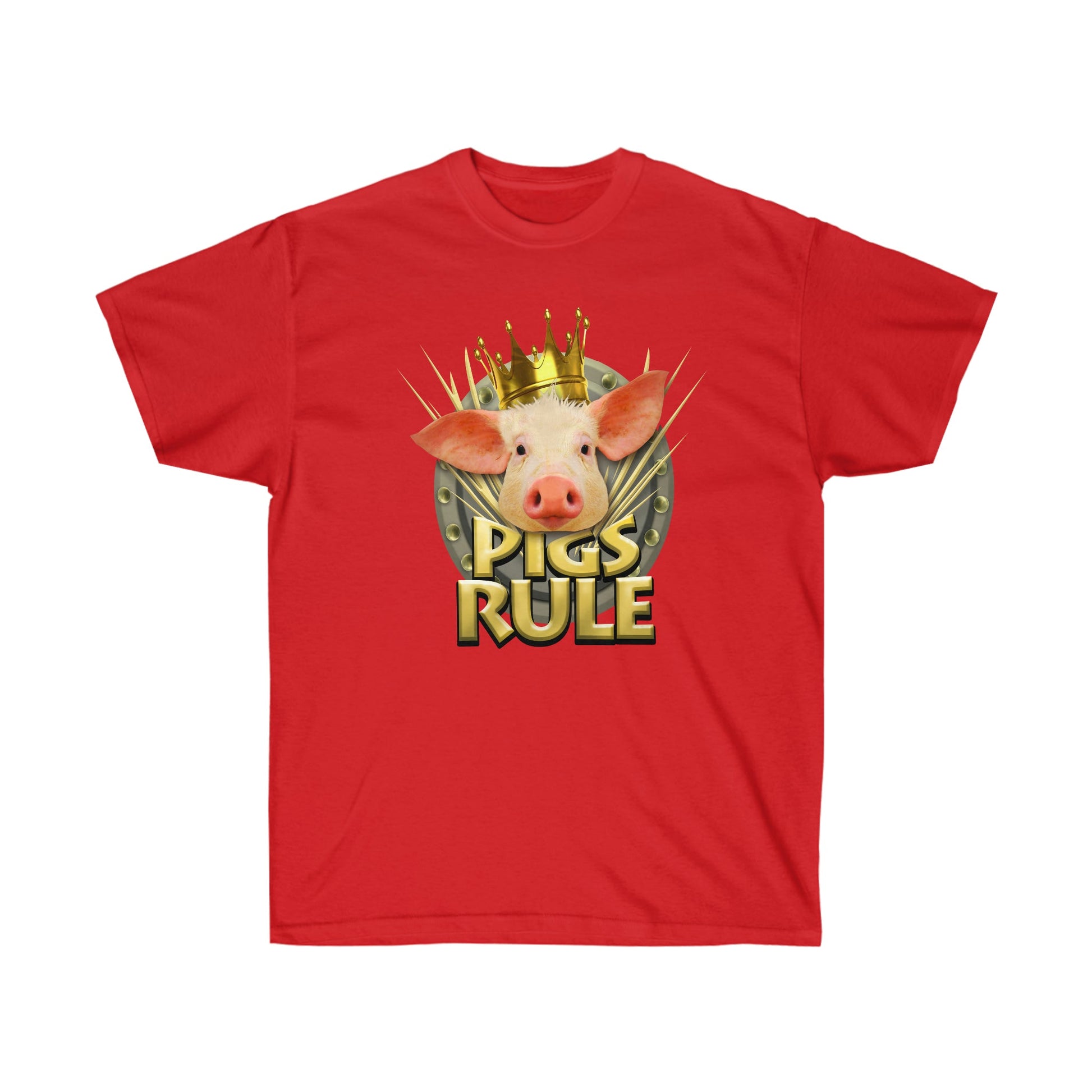 Pigs Rule Unisex Ultra Cotton Tee