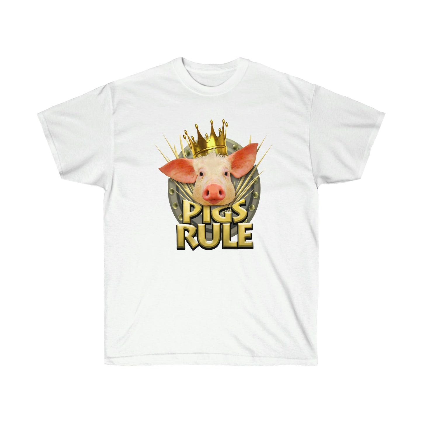 Pigs Rule Unisex Ultra Cotton Tee