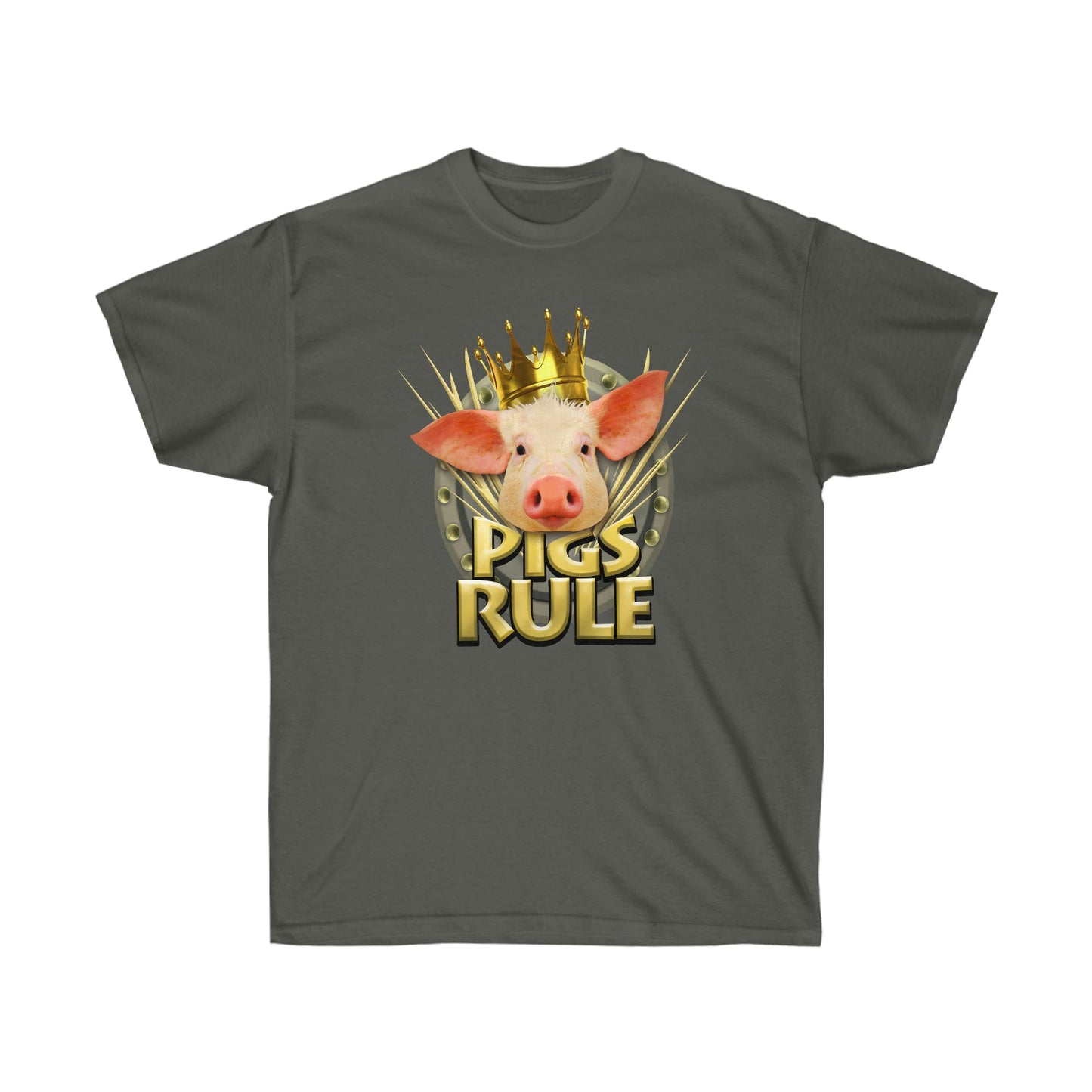 Pigs Rule Unisex Ultra Cotton Tee